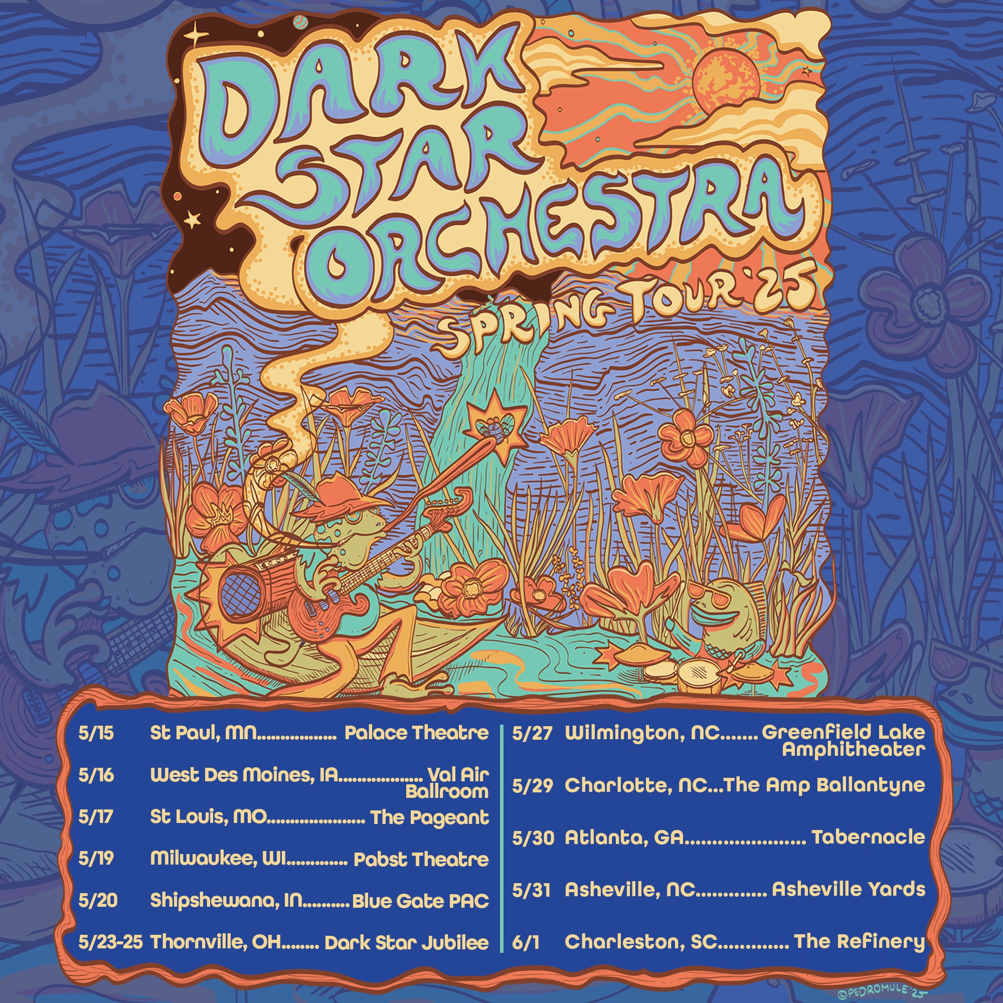 DARK STAR ORCHESTRA ANNOUNCES SPRING TOUR 2025