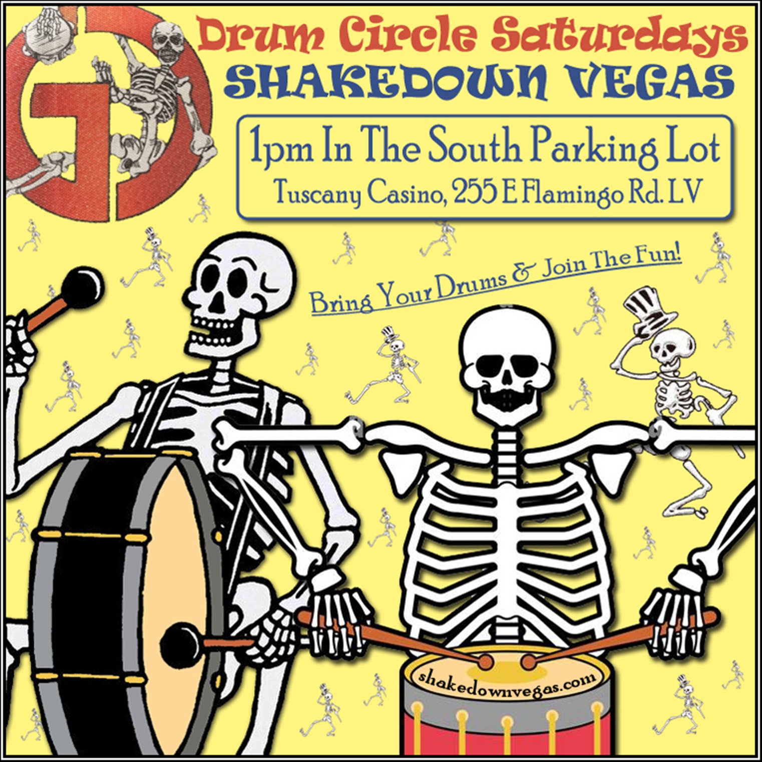 Shakedown Vegas Returns! Free Concert Series Kicks Off March 20th