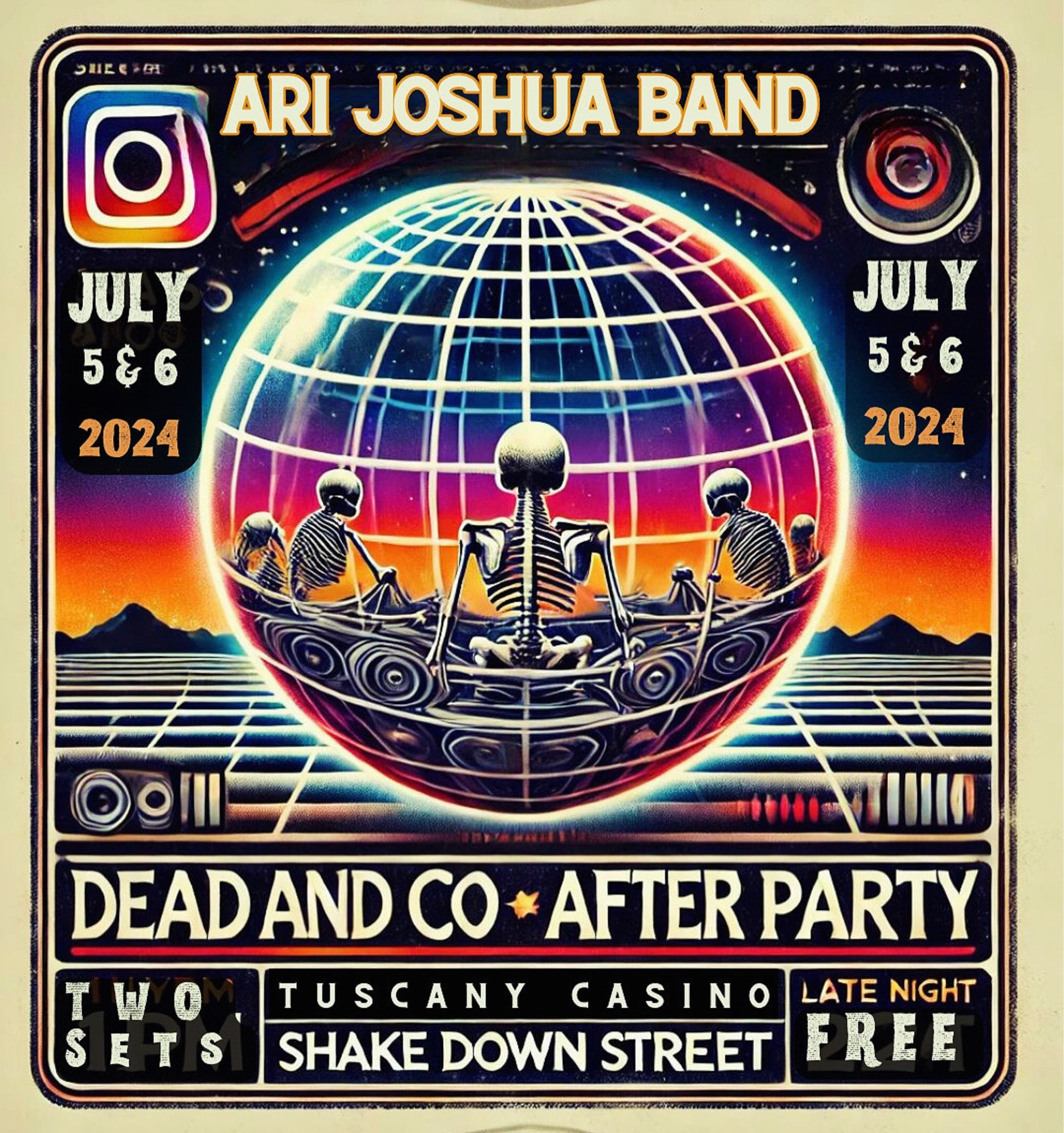 Ari Joshua Band to Perform at Las Vegas Dead & Co After-Party at The Copa Room, July 5th and 6th