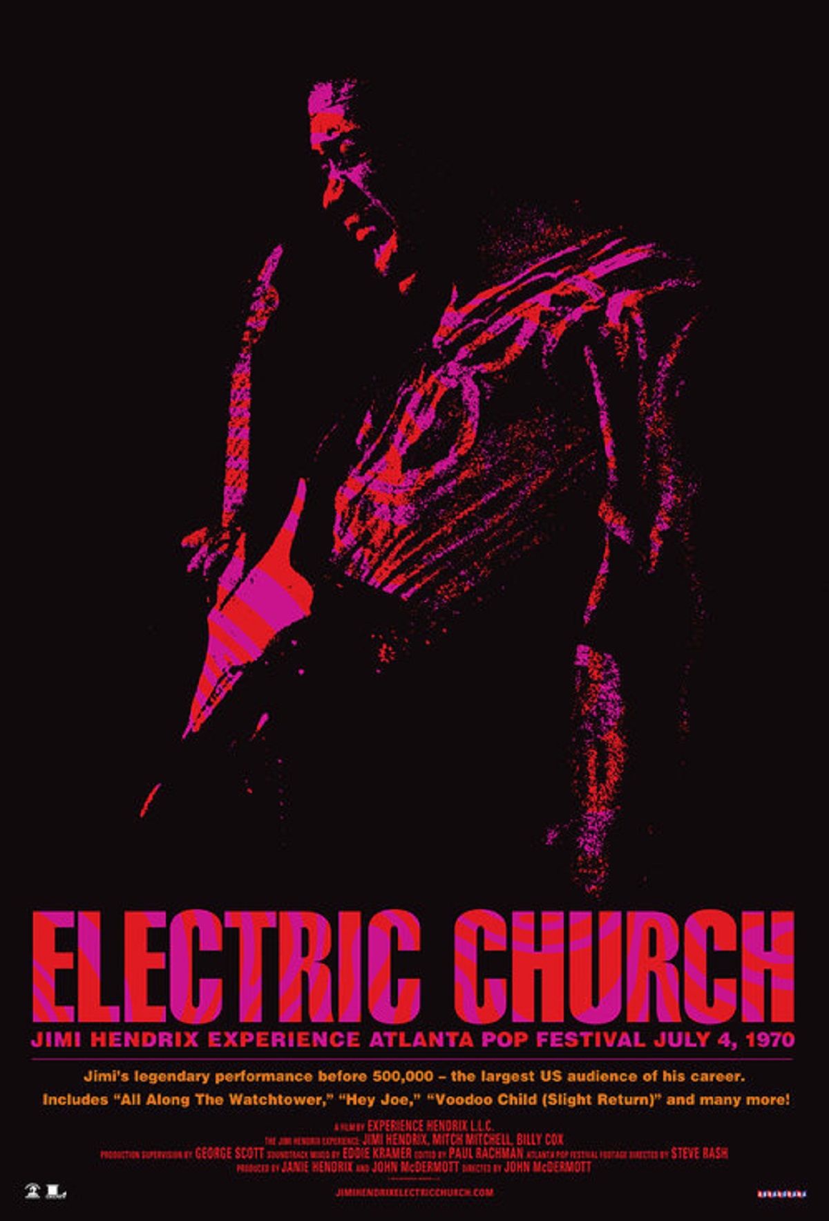 Cabot Theater to screen Jimi Hendrix's "Electric Church" on August 10th