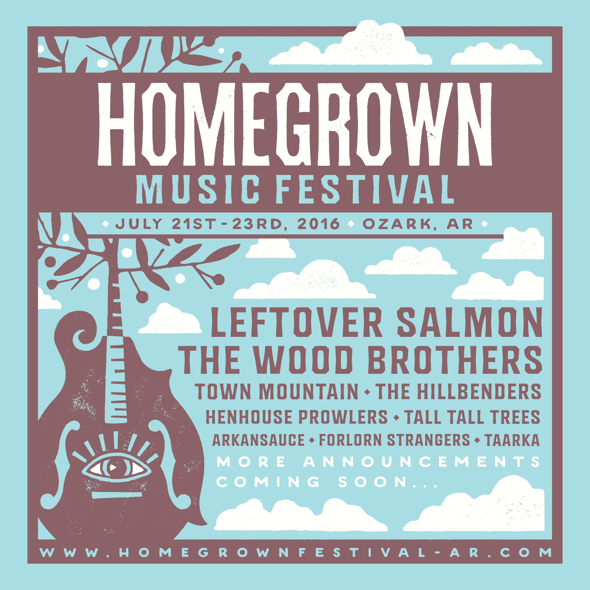 Announcing the Inaugural Homegrown Music Festival Grateful Web