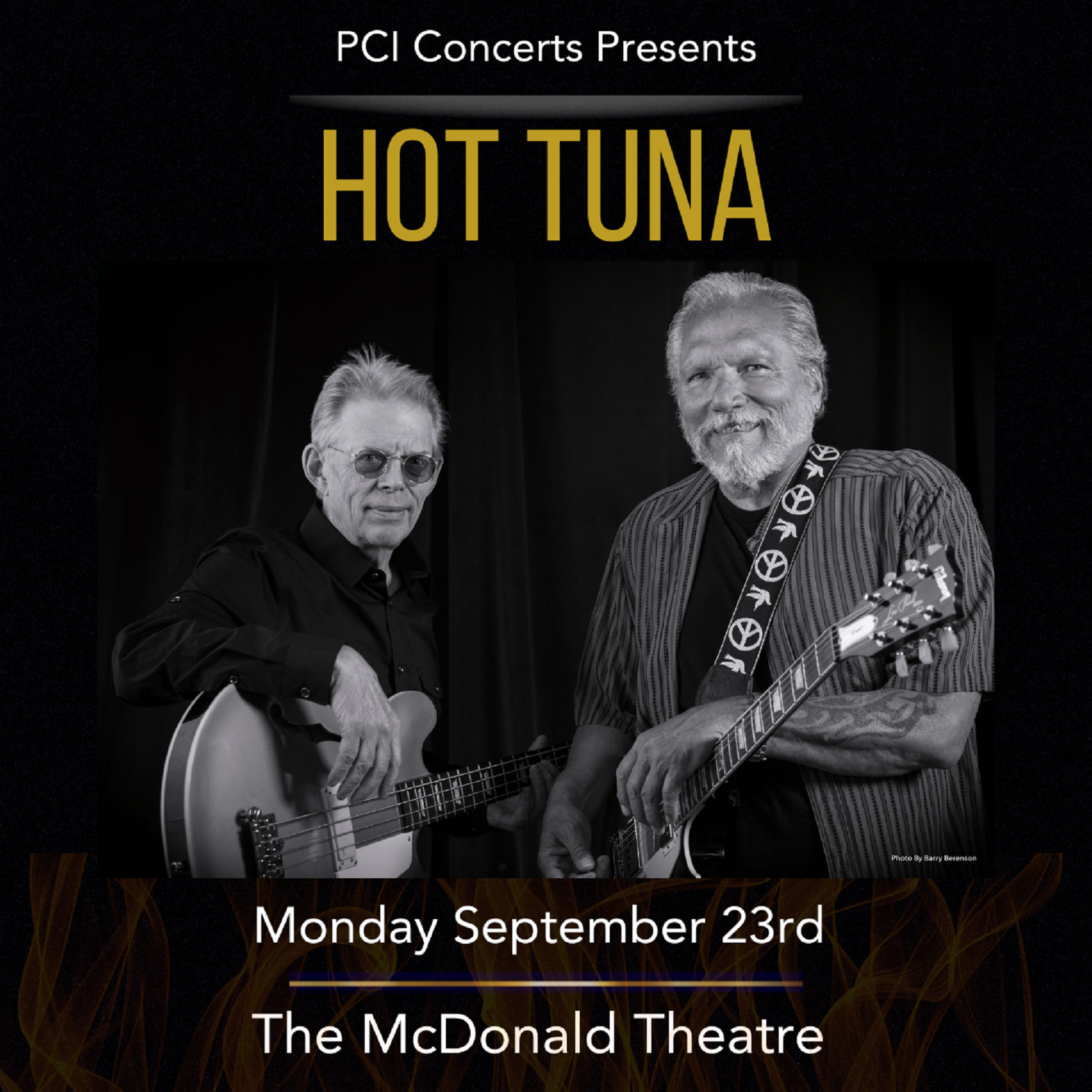 An Evening with Hot Tuna Acoustic at The McDonald Theatre - September 23rd