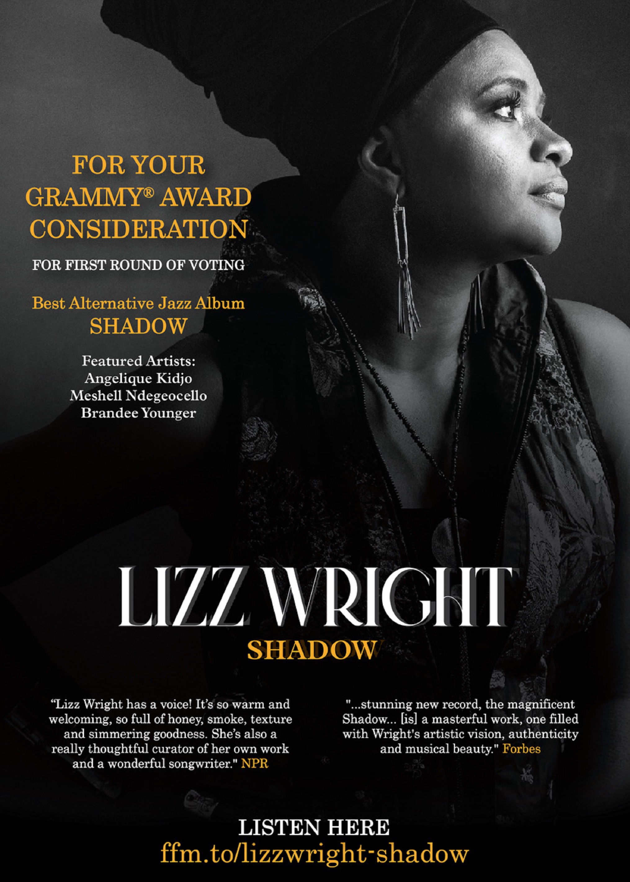 Acclaimed Vocalist Lizz Wright Releases New Music Video