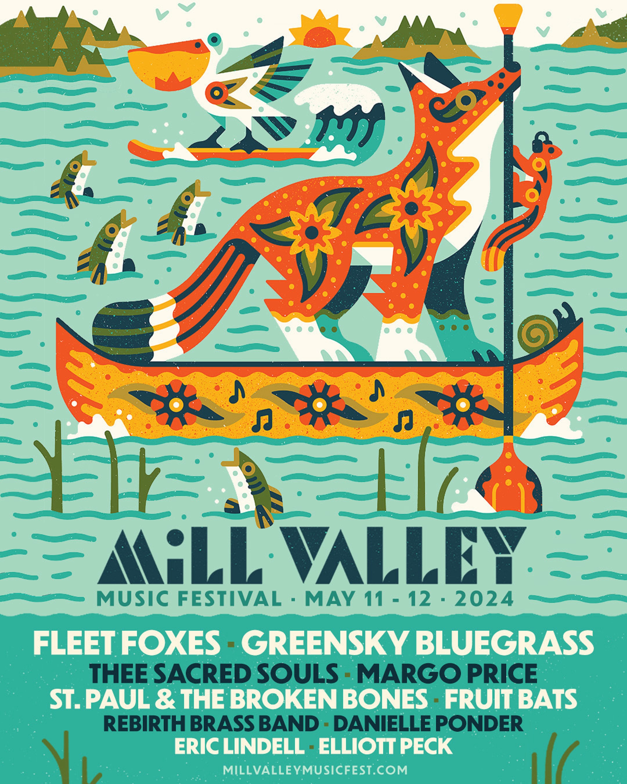 MILL VALLEY MUSIC FESTIVAL ANNOUNCES 2024 LINEUP