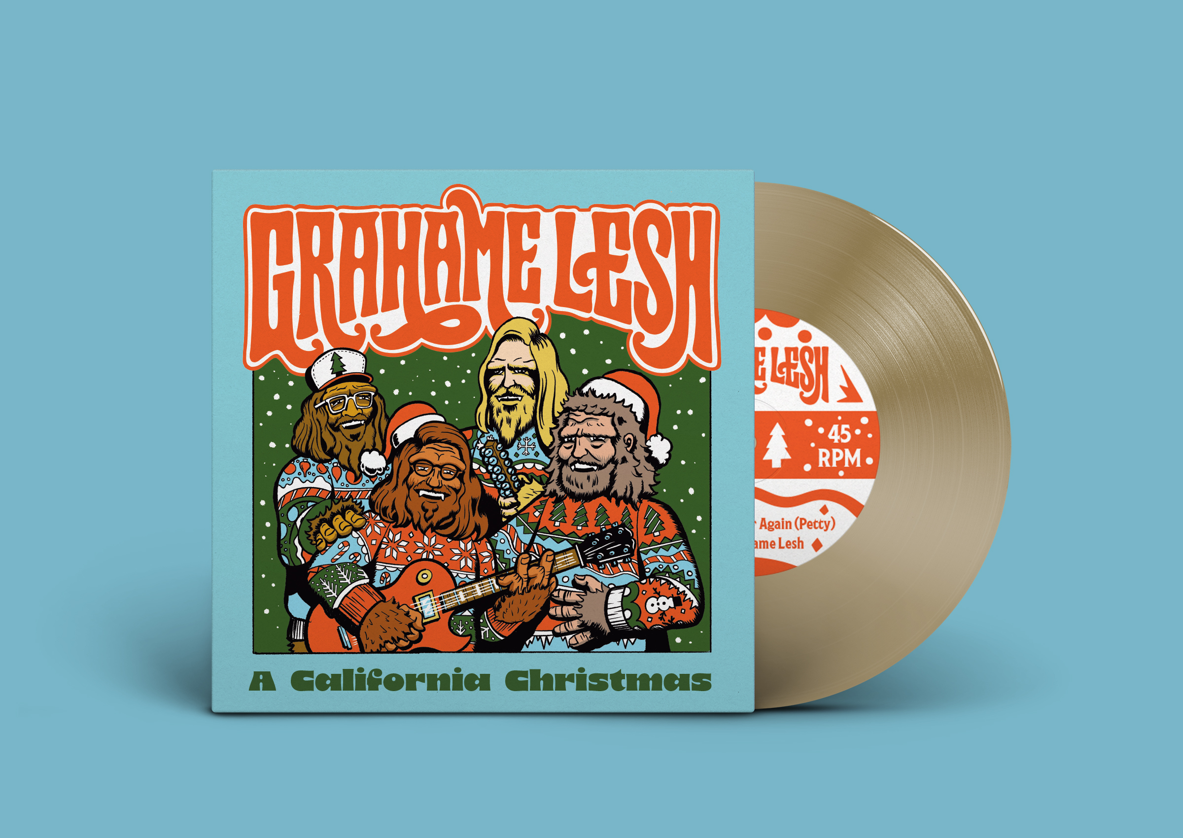 Grahame Lesh partners with nonprofit to release cancer fighting Christmas vinyl