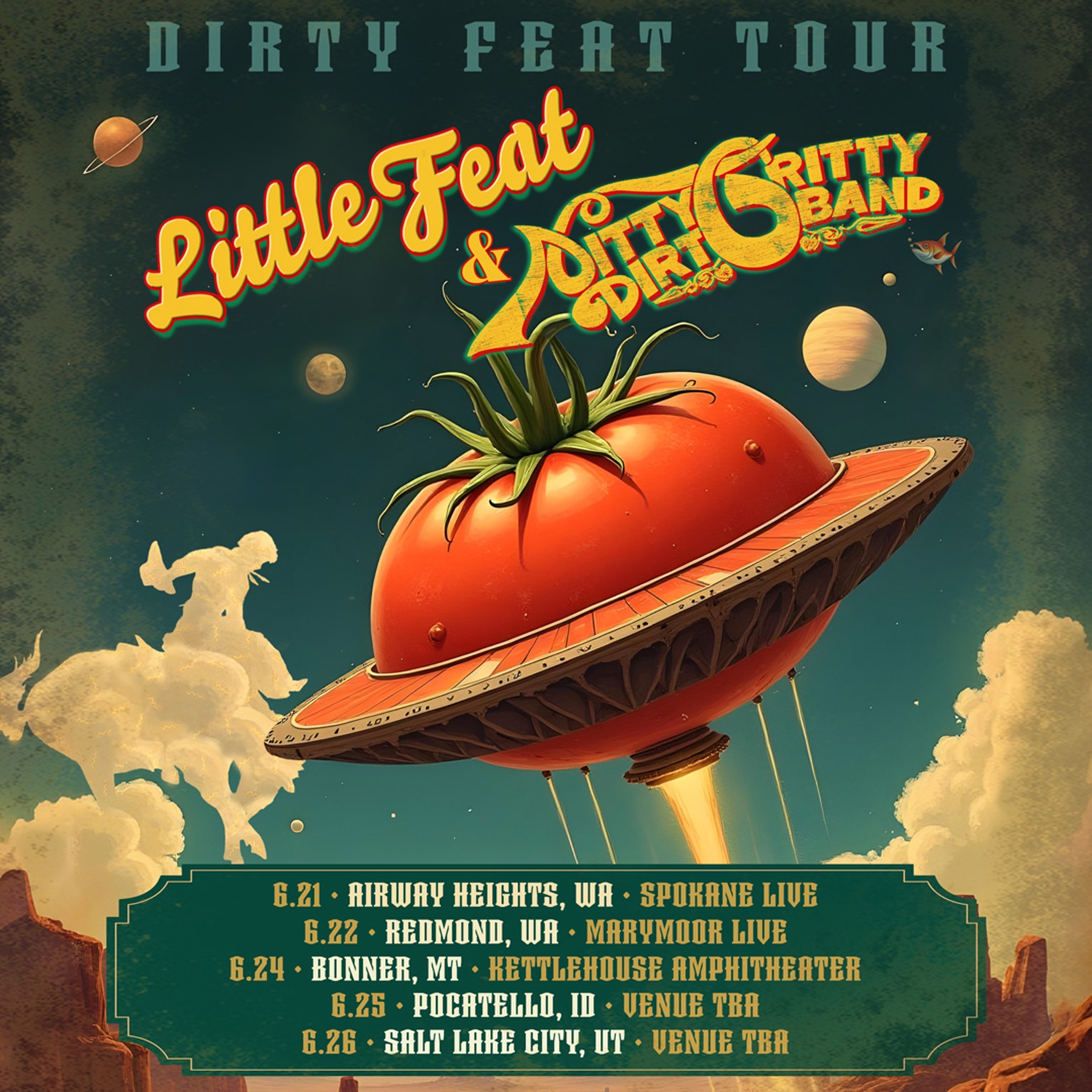 Little Feat and Nitty Gritty Dirt Band Unite For Dirty Feat Tour