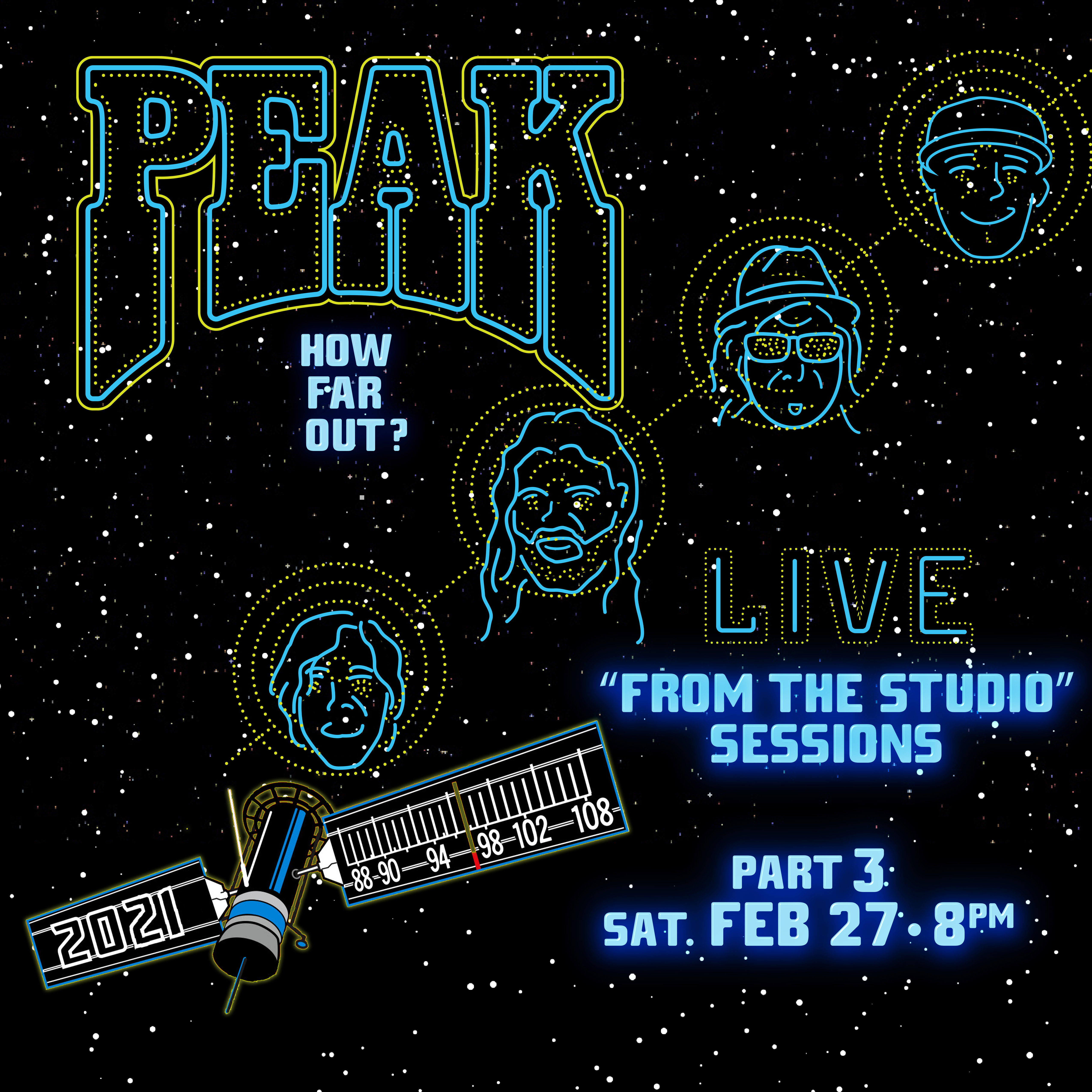 PEAK announces Live From The Studio Sessions PART 3