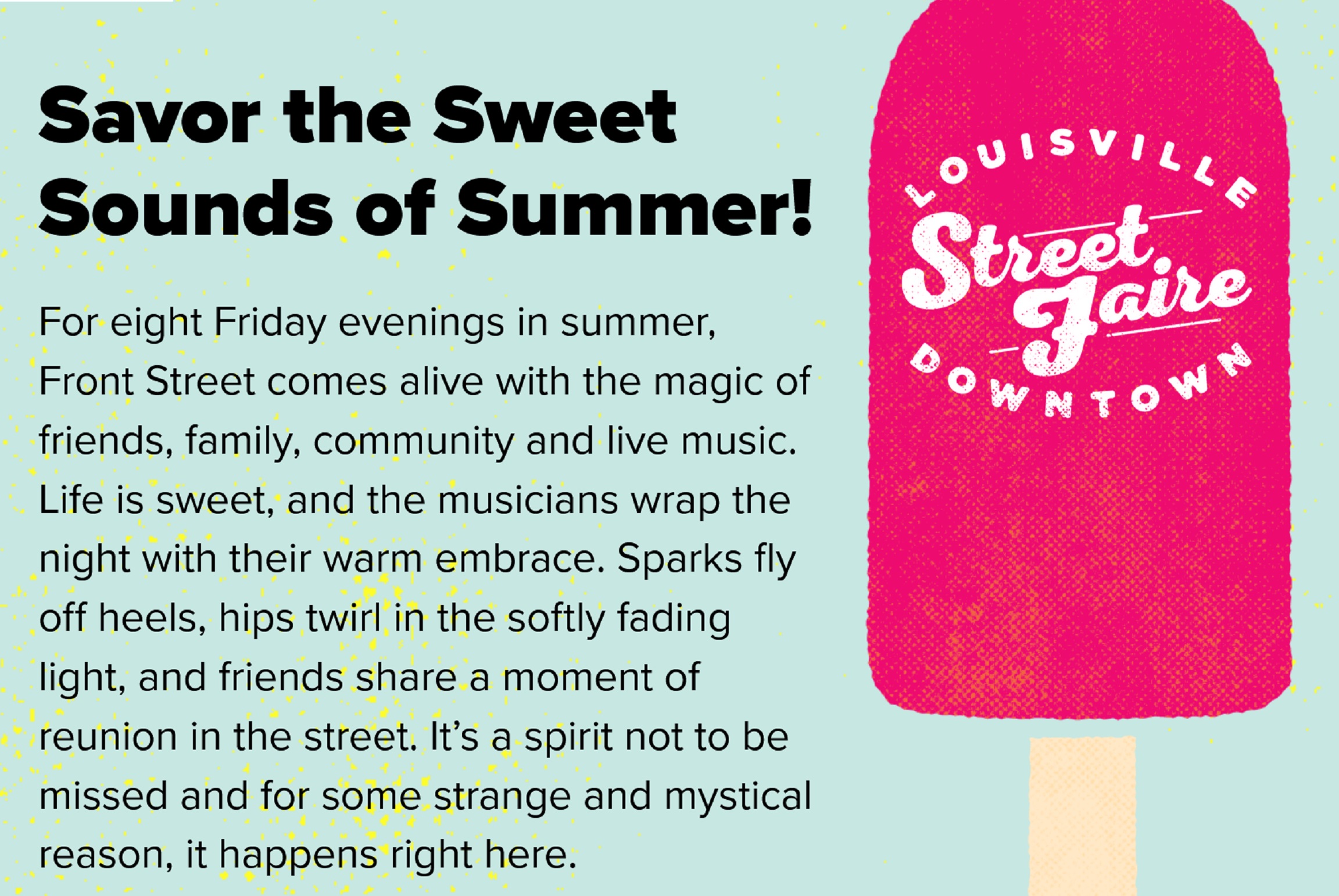 Sweet Summer Sounds of Louisville, Colorado