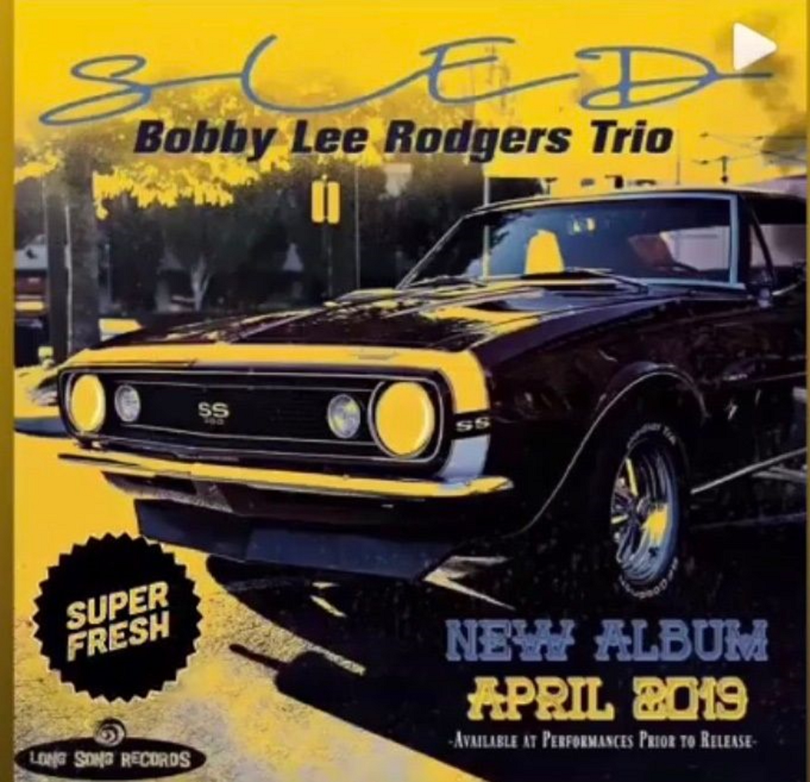 BOBBY LEE RODGERS  Releases Exciting New Album SLED on 4/23