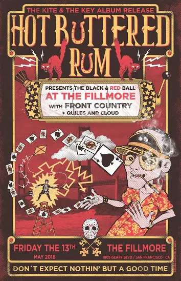 Hot Buttered Rum at The Fillmore SF, 5/13