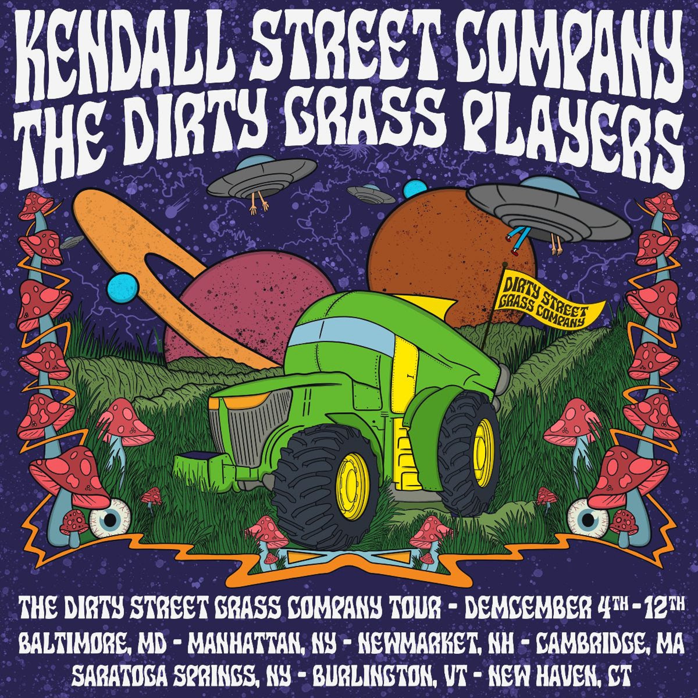 Twiddle drummer Brook Jordan to sit in with "The Dirty Street Grass Company" tonight in VT