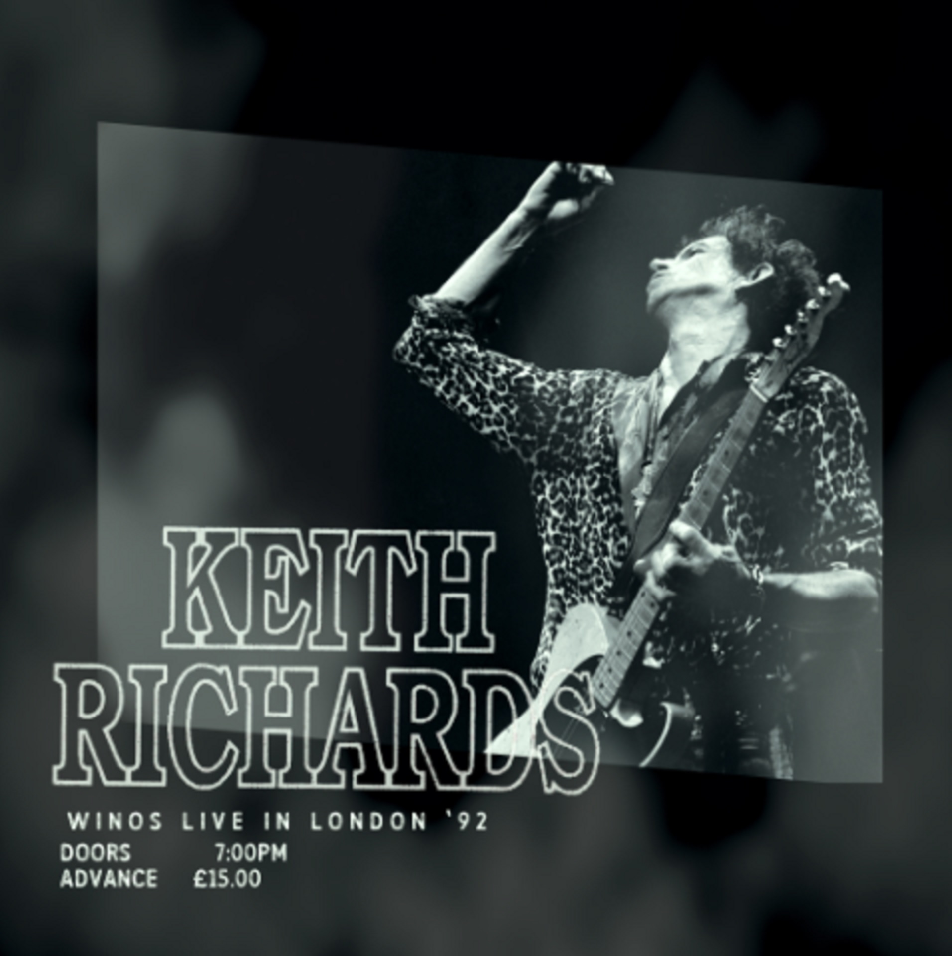 Keith Richards - Final Set List!