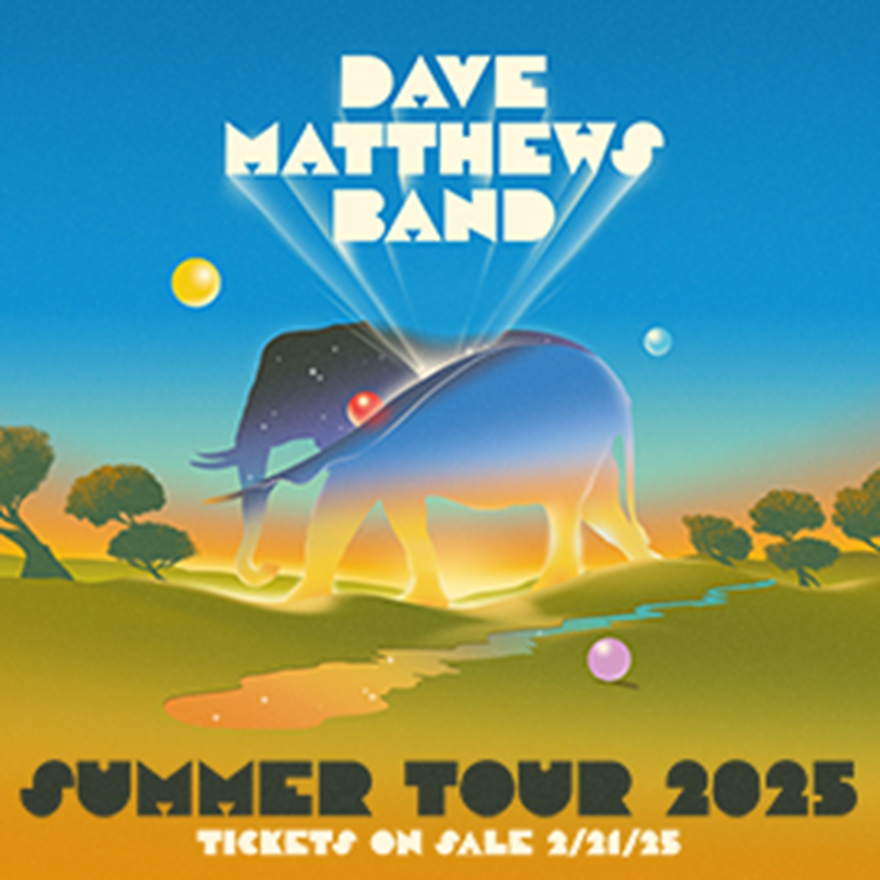 Dave Matthews Band Announces  2025 Spring/Summer Tour