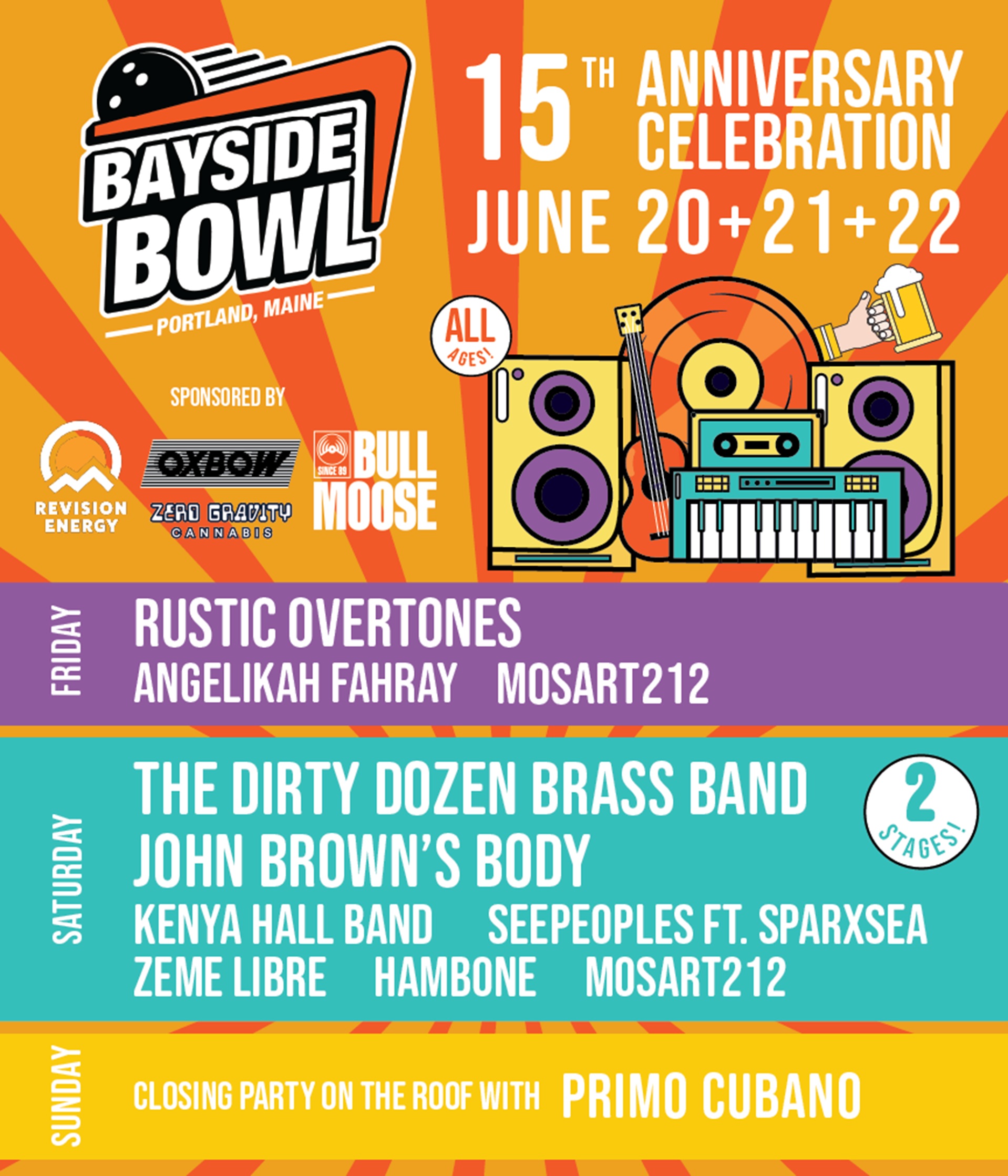 Bayside Bowl Marks 15 Years with Summer Solstice Spectacular