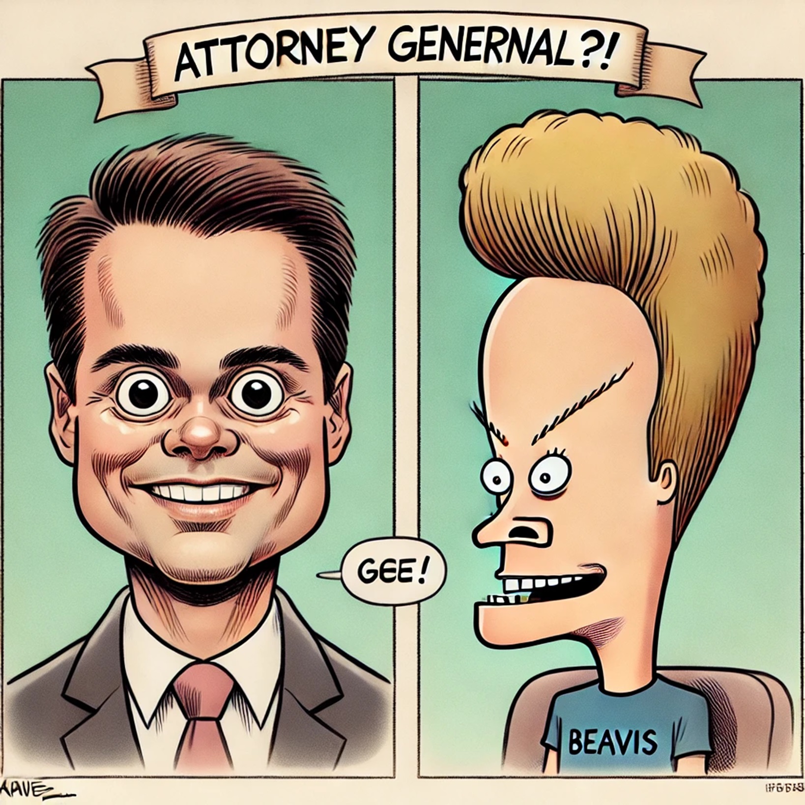 Beavis for Attorney General? How Matt Gaetz Ended Up on Trump's Shortlist