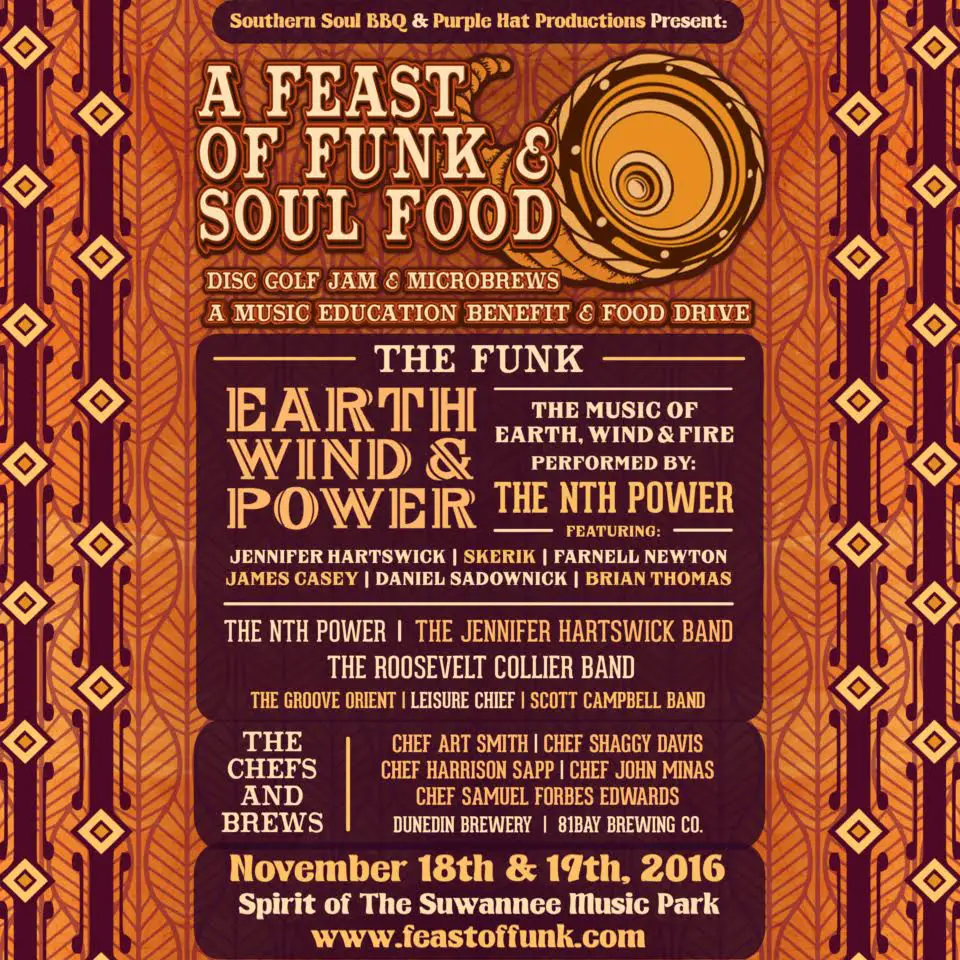 A Feast of Funk & Soul Food @ Suwannee