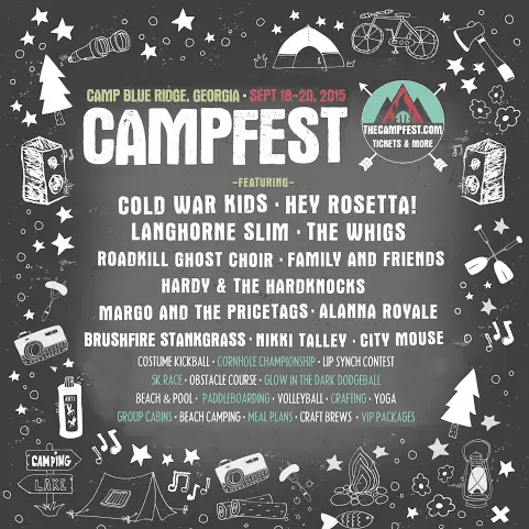 Inaugural Campfest Announces More Artists