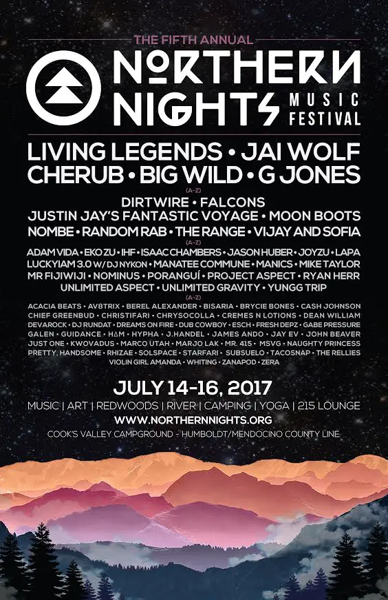 Northern Nights Reveals 2017 Full Lineup