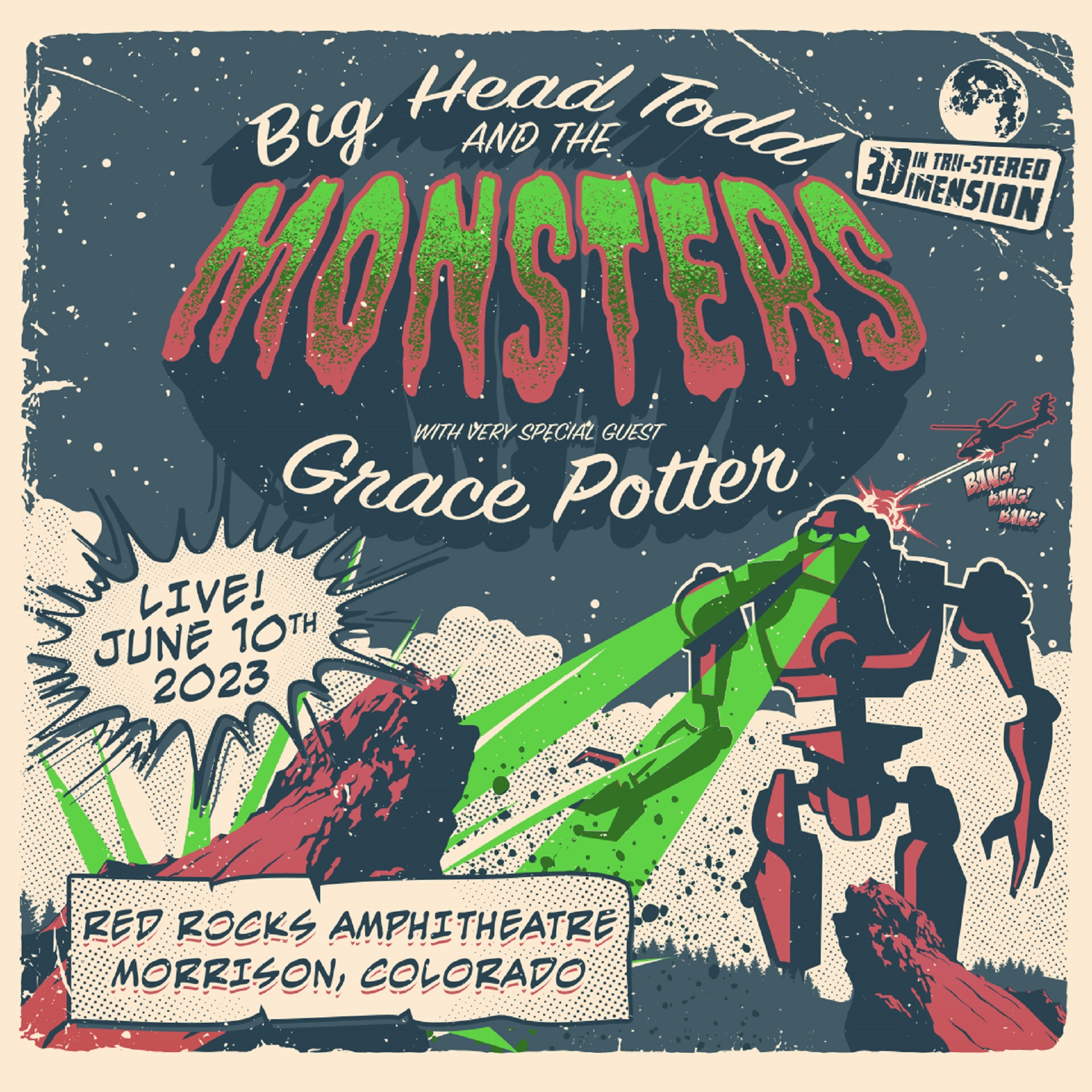 Big Head Todd and the Monsters + Grace Potter Announce Red Rocks show