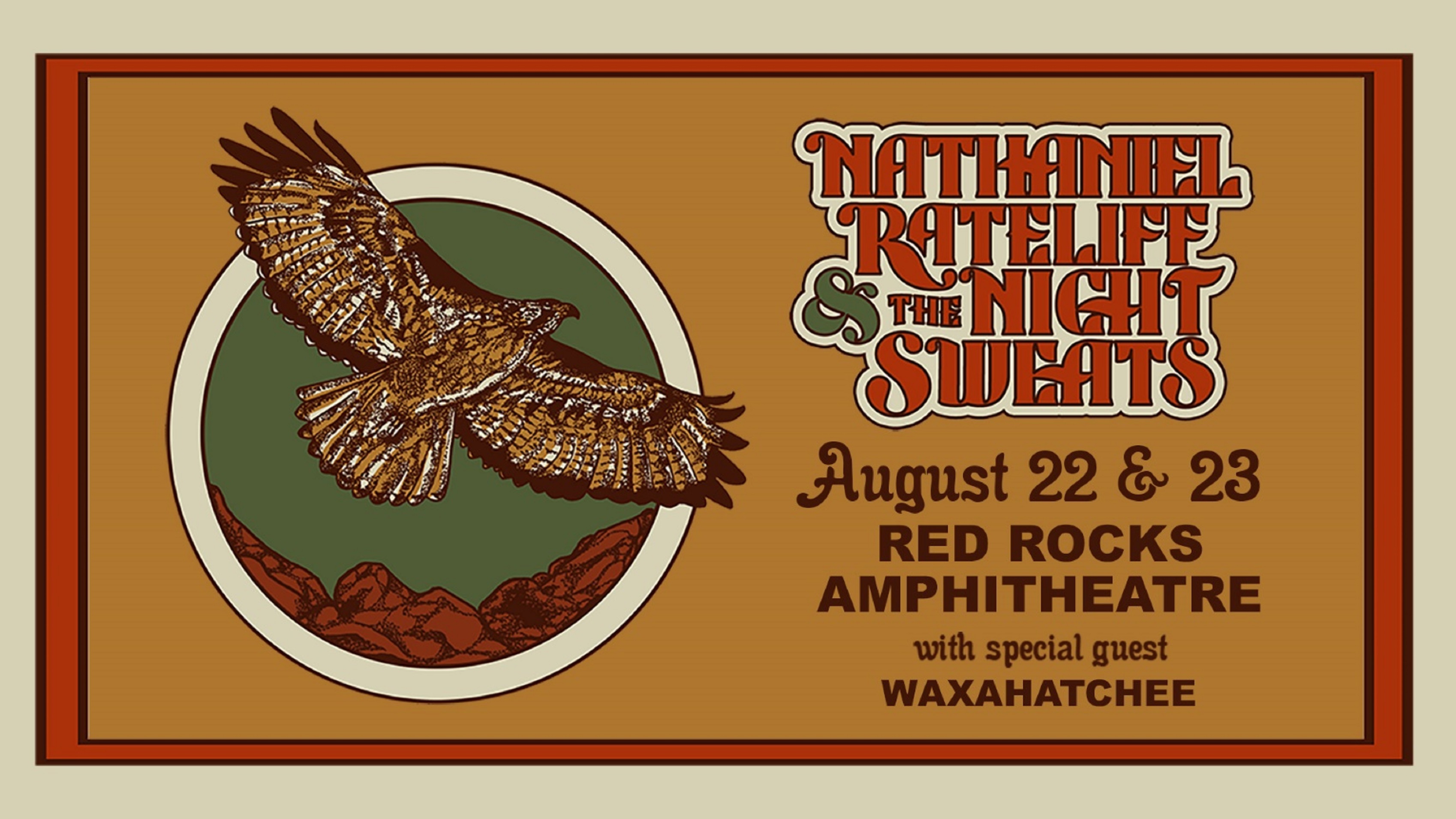 NATHANIEL RATELIFF & THE NIGHT SWEATS Live At Red Rocks Amphitheatre On ...