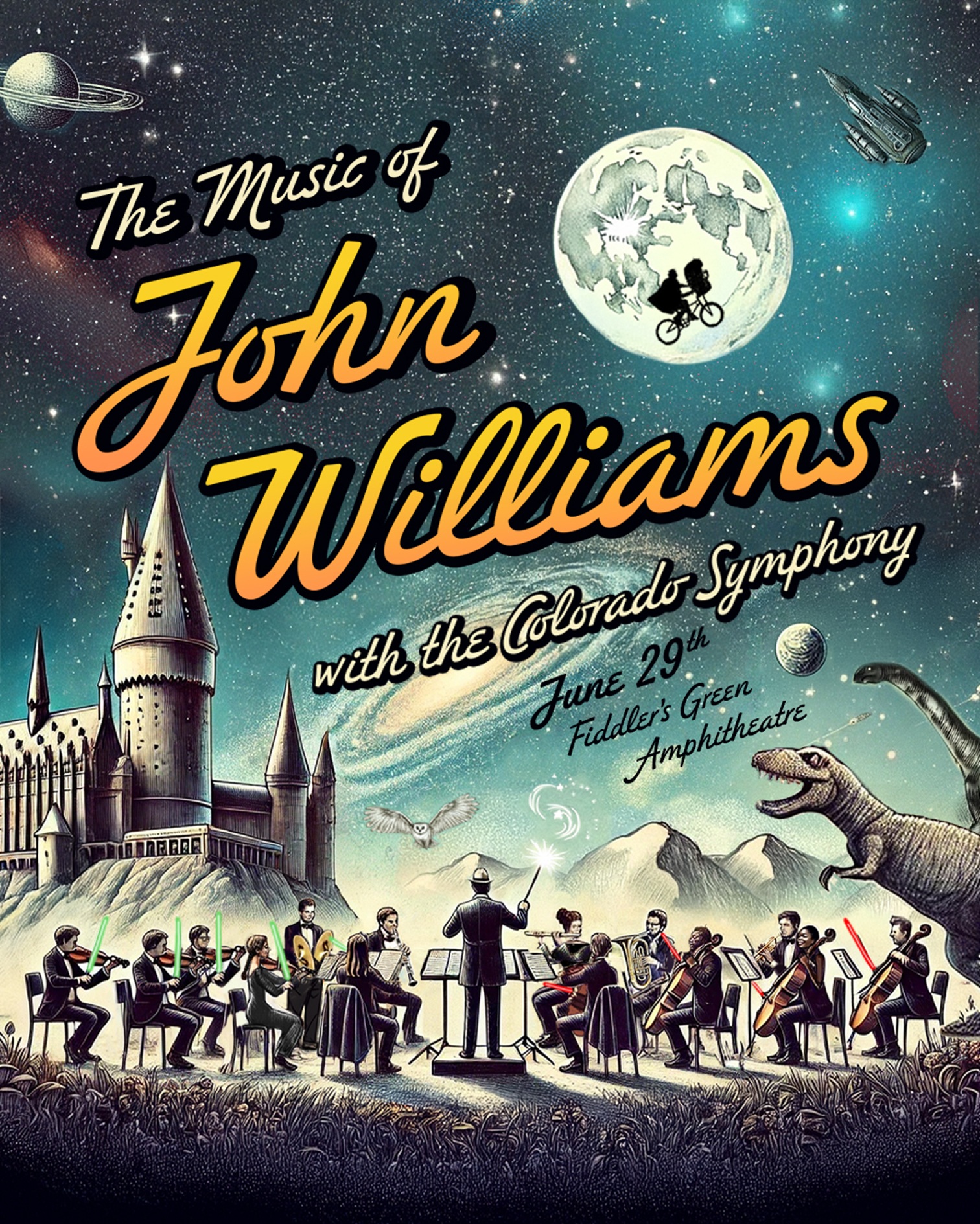 COLORADO SYMPHONY ANNOUNCES THE MUSIC OF JOHN WILLIAMS AT FIDDLER’S GREEN AMPHITHEATRE