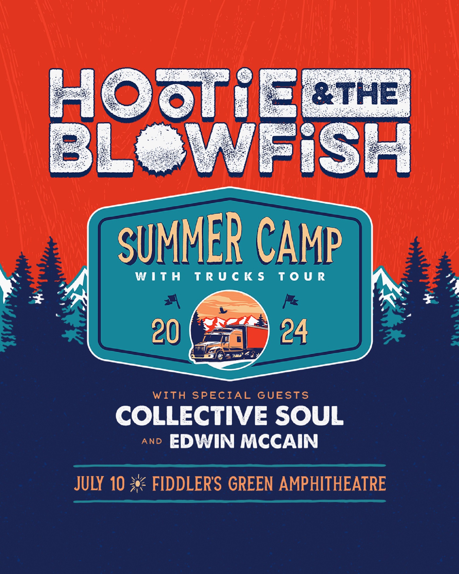 Hootie & the Blowfish Announce 2024 'Summer Camp with Trucks' Tour with