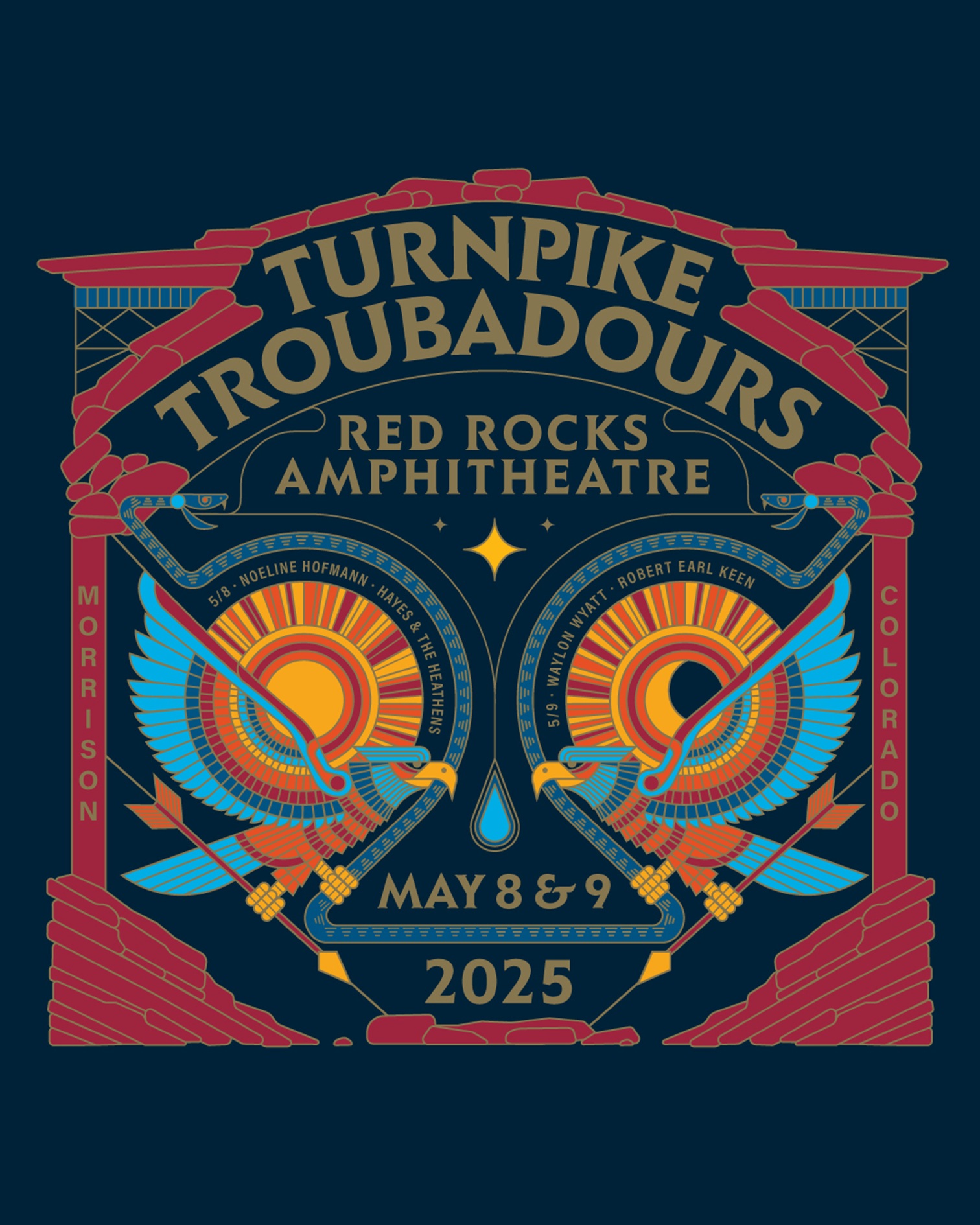 Turnpike Troubadours Announce Two-Night Takeover at Red Rocks