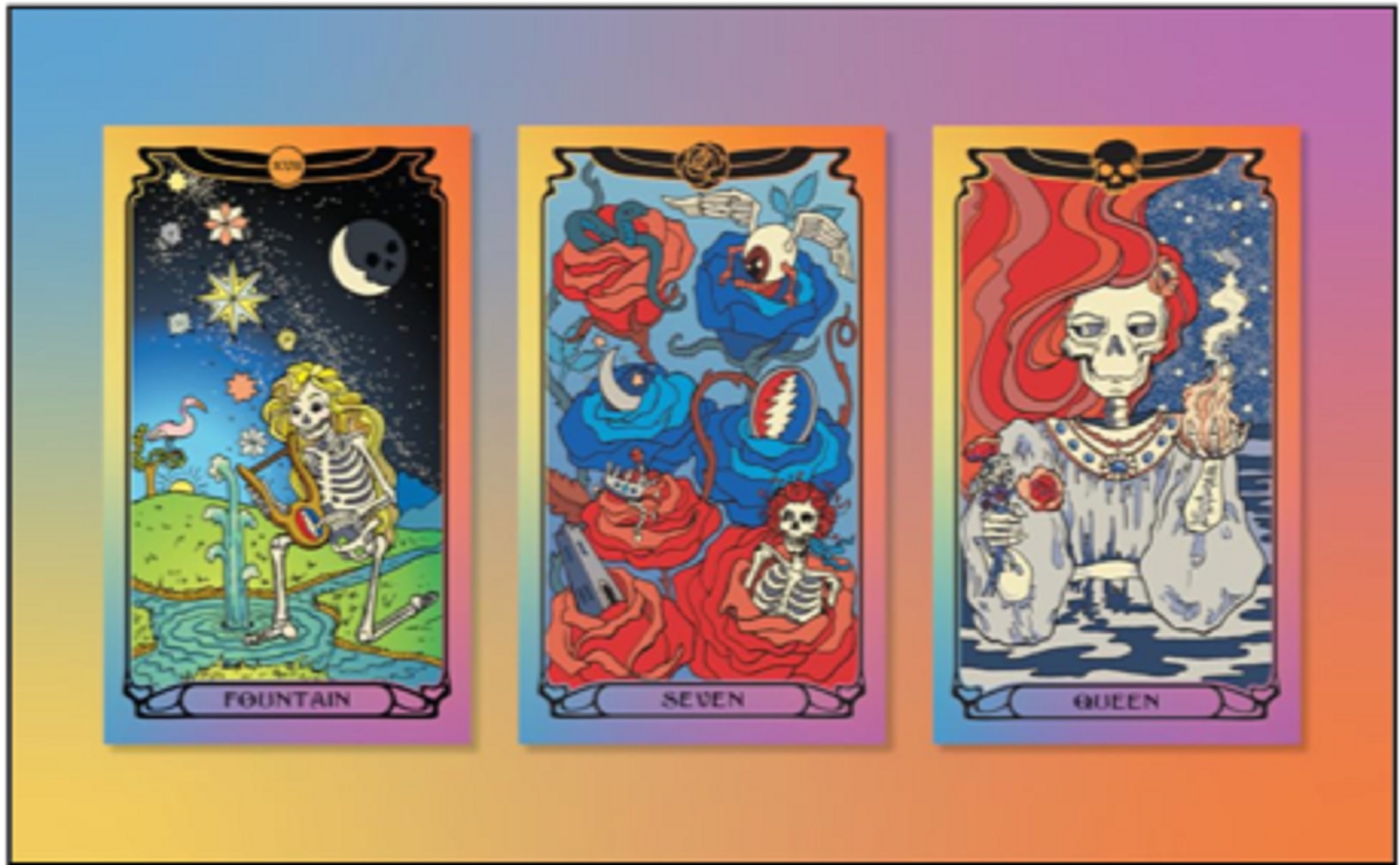 Grateful Dead Tarot Deck and Guidebook to be Published by Insight Editions