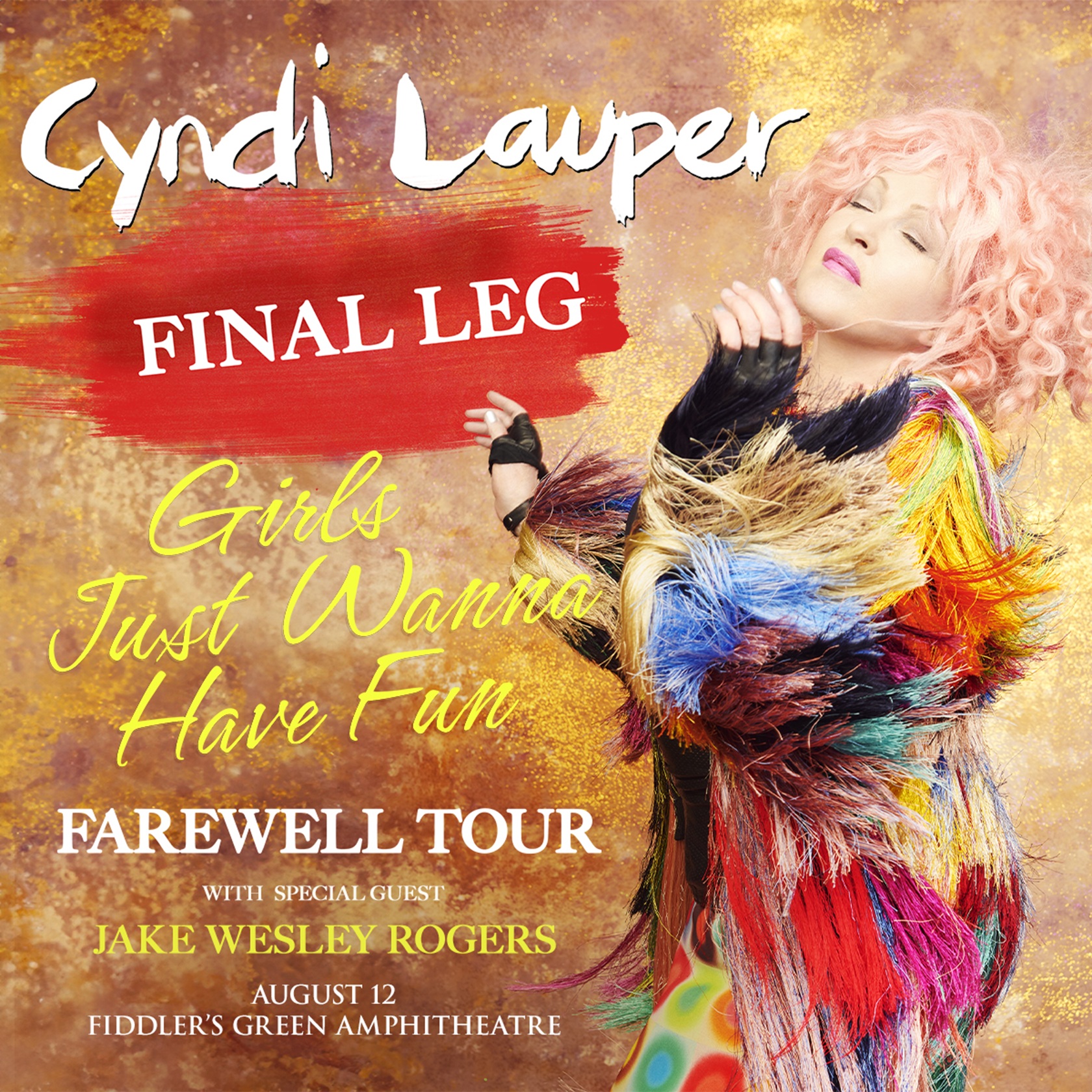 CYNDI LAUPER ANNOUNCES FINAL LEG OF GIRLS JUST WANNA HAVE FUN FAREWELL TOUR DATES