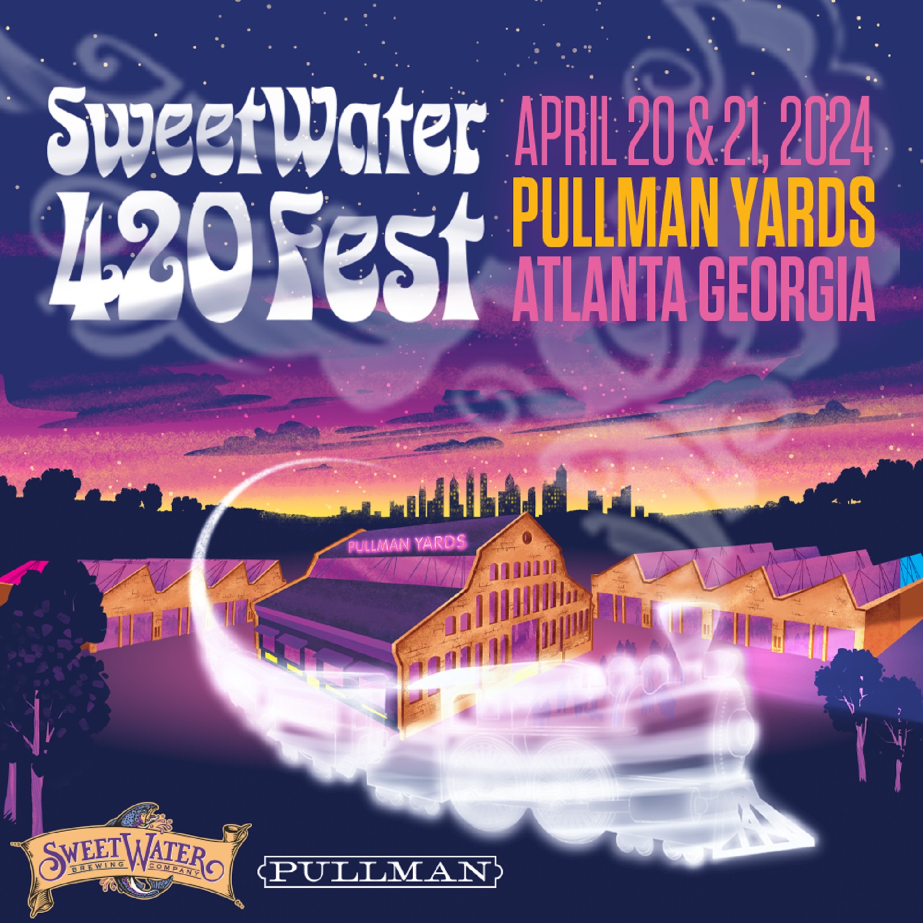 SWEETWATER BREWING AND PULLMAN YARDS PRESENT 420 FEST, APRIL 20 & 21