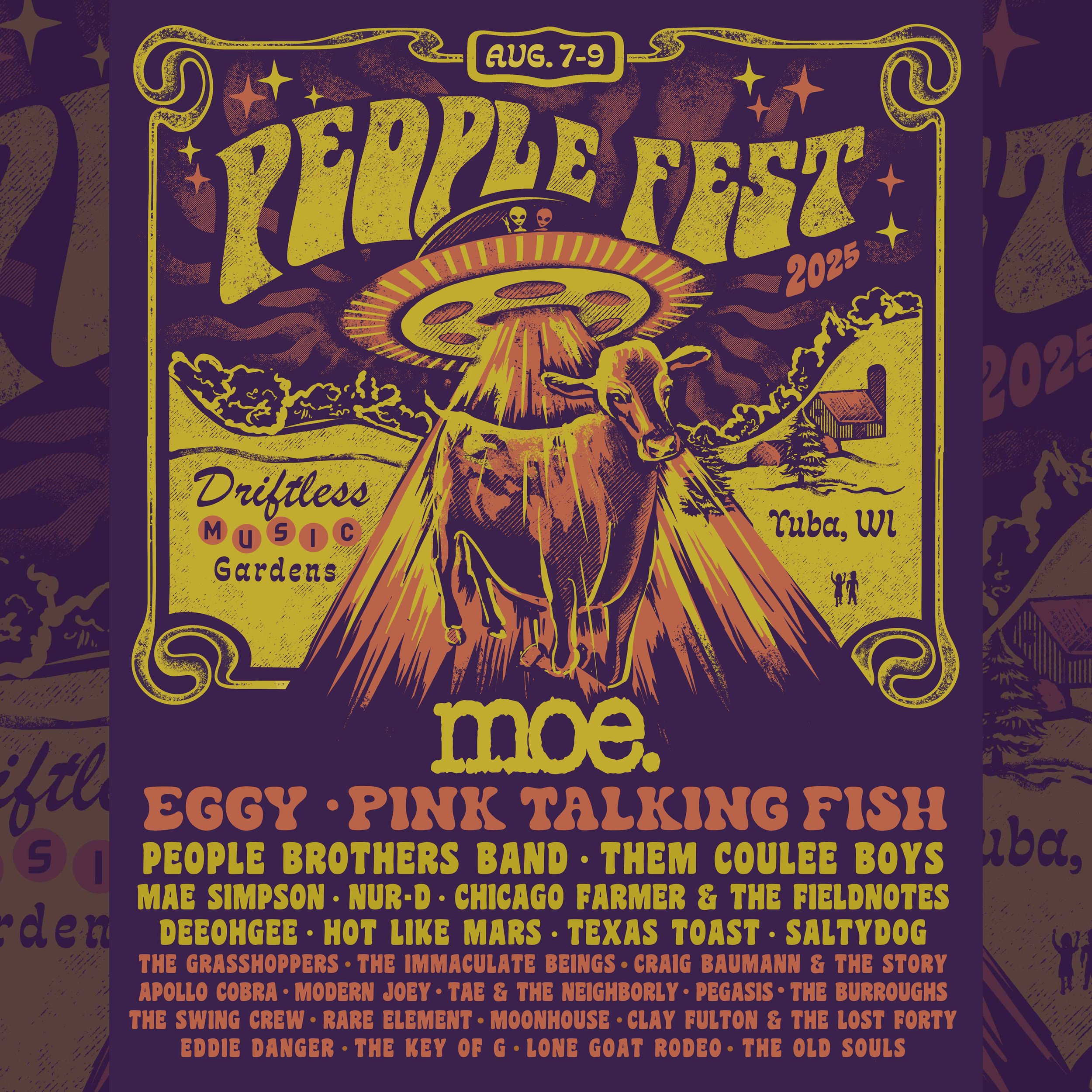 17th Annual People Fest Returns to Driftless Music Gardens, August 7–9, 2025