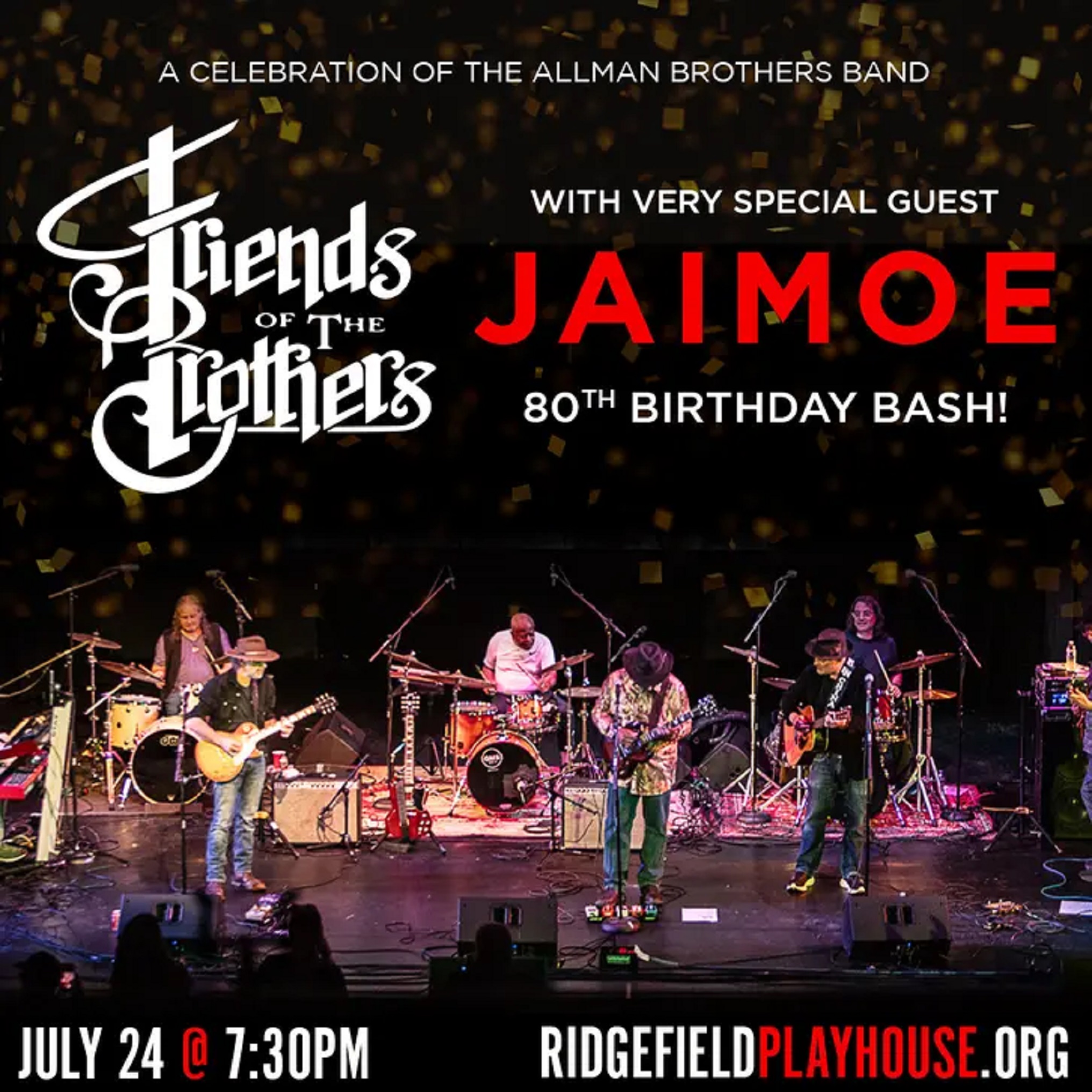 Jaimoe, founding member of the Allman Brothers Band, to play a series of shows with Friends of the Brothers as he celebrates his 80th birthday