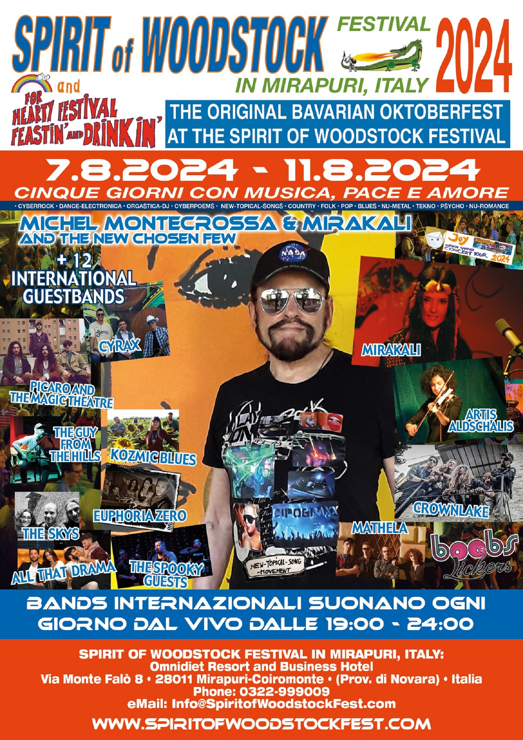 The Spirit of Woodstock Festival 2024: A Celebration of Free Music and Unity in Mirapuri, Italy
