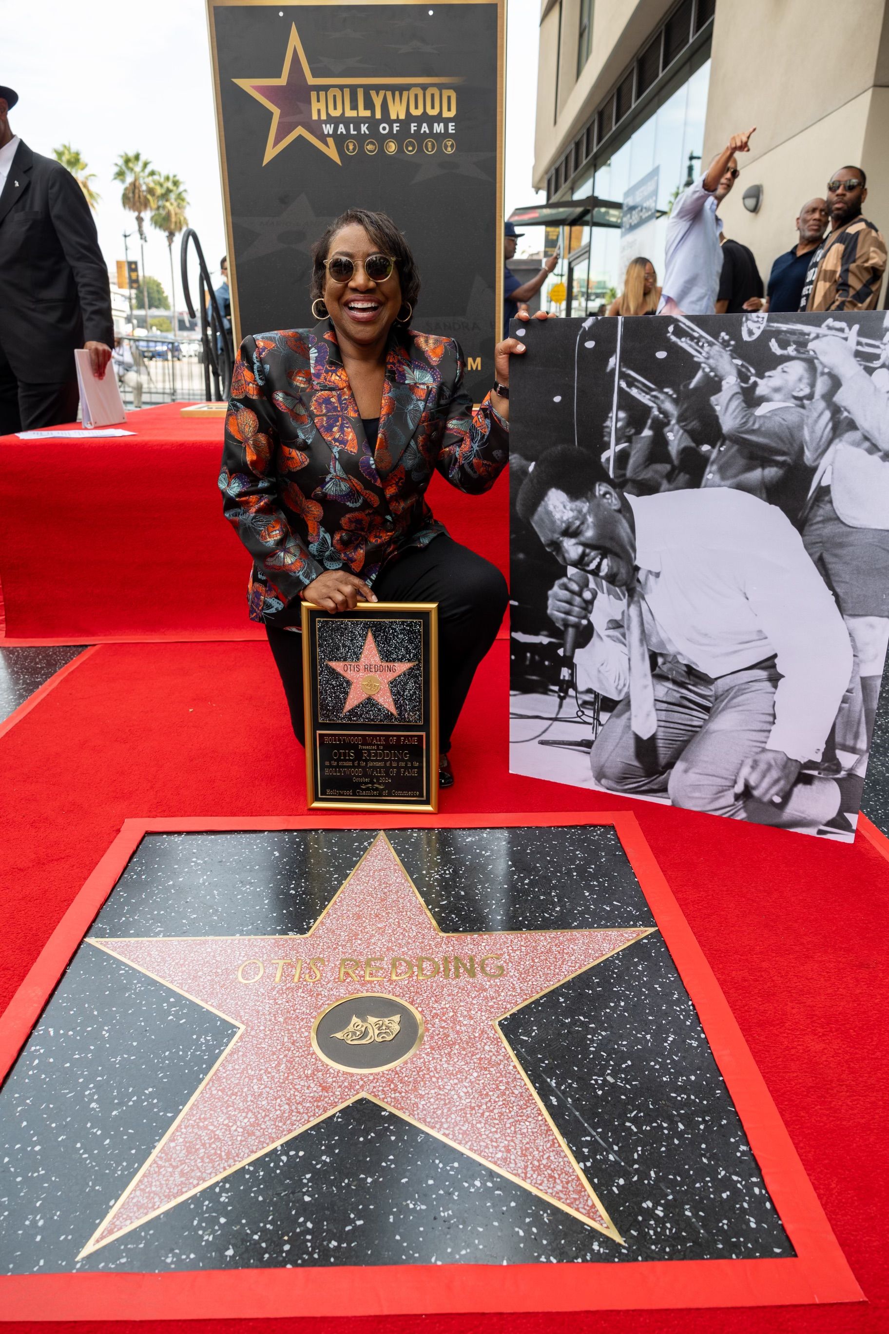 Otis Redding Honored with Star on the Hollywood Walk of Fame Posthumously