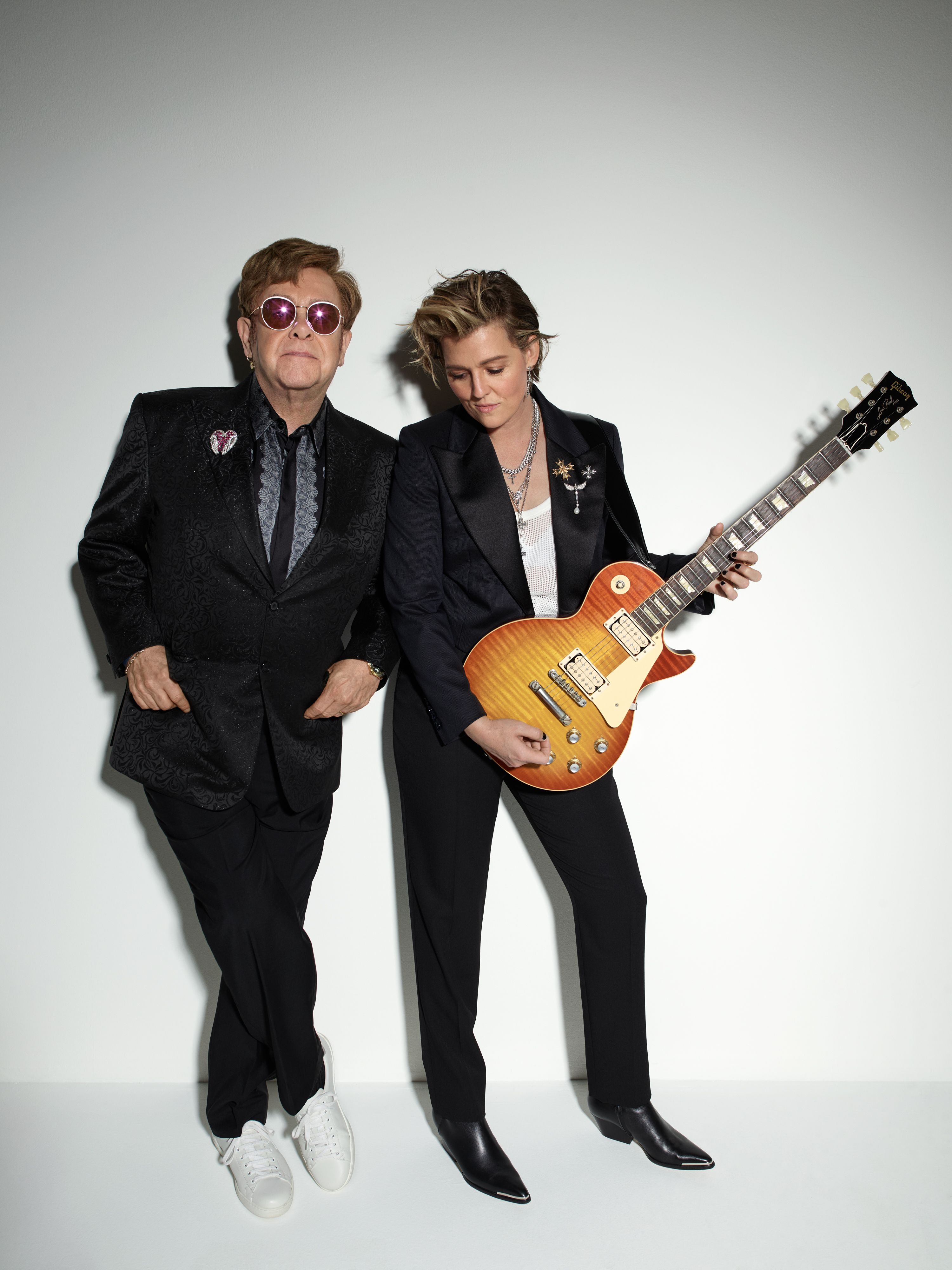 Elton John and Brandi Carlile release new song "Swing For The Fences"