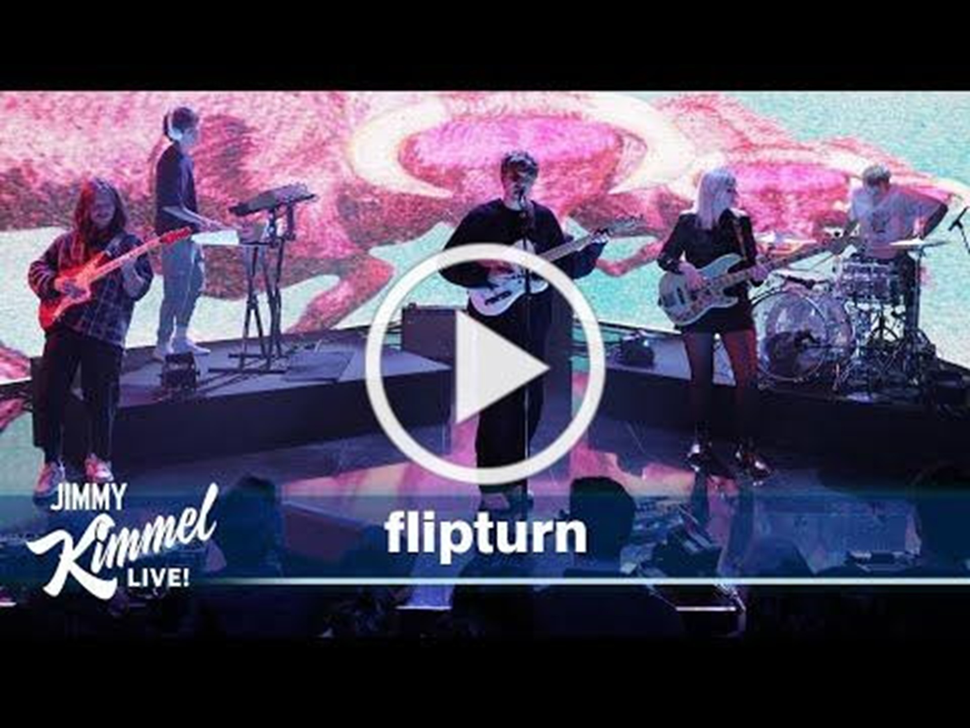 FLIPTURN MAKE NATIONAL TELEVISION DEBUT ON JIMMY KIMMEL LIVE!