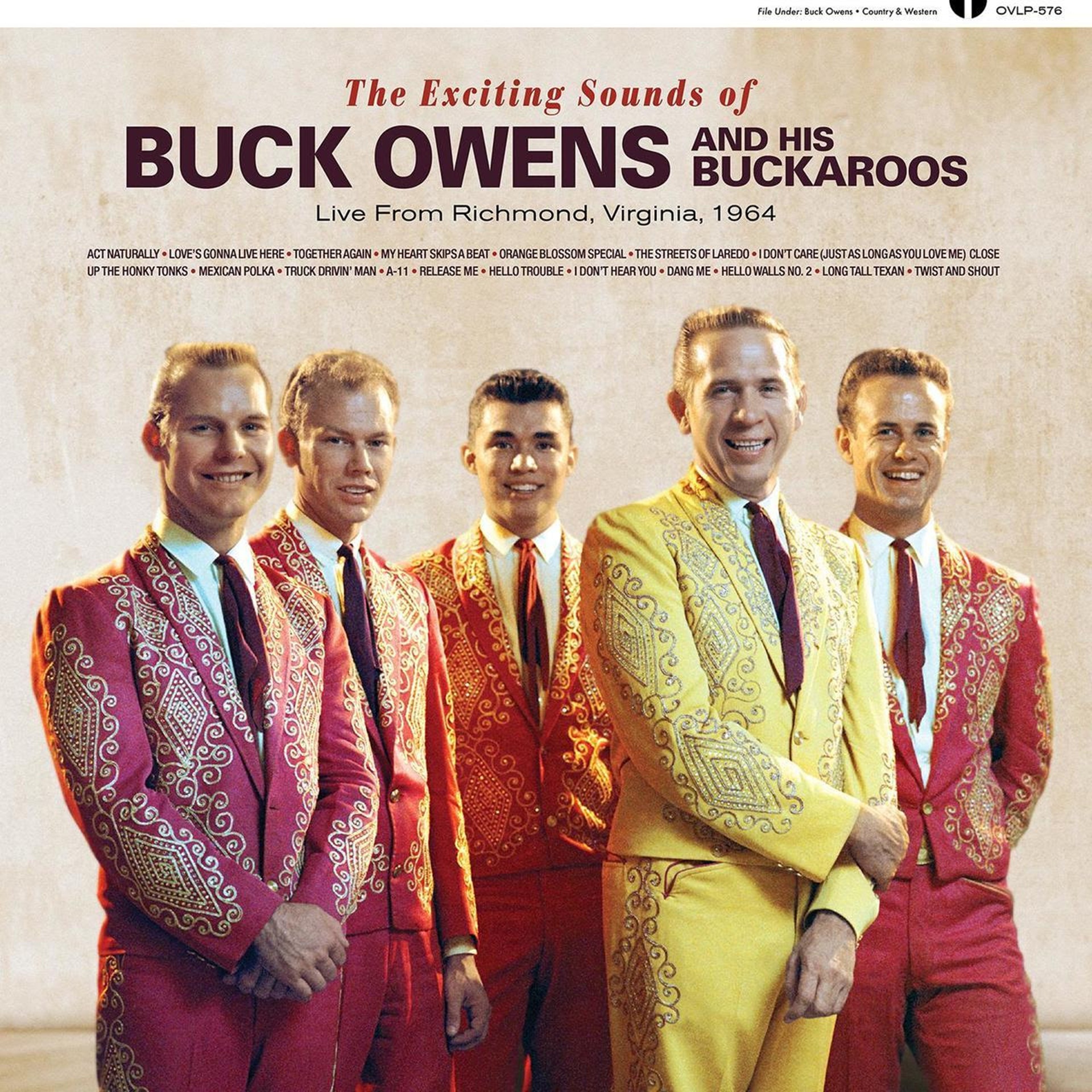 Omnivore Announces 'The Exciting Sounds of Buck Owens And His Buckaroos Live From Richmond, Virgina, 1964'