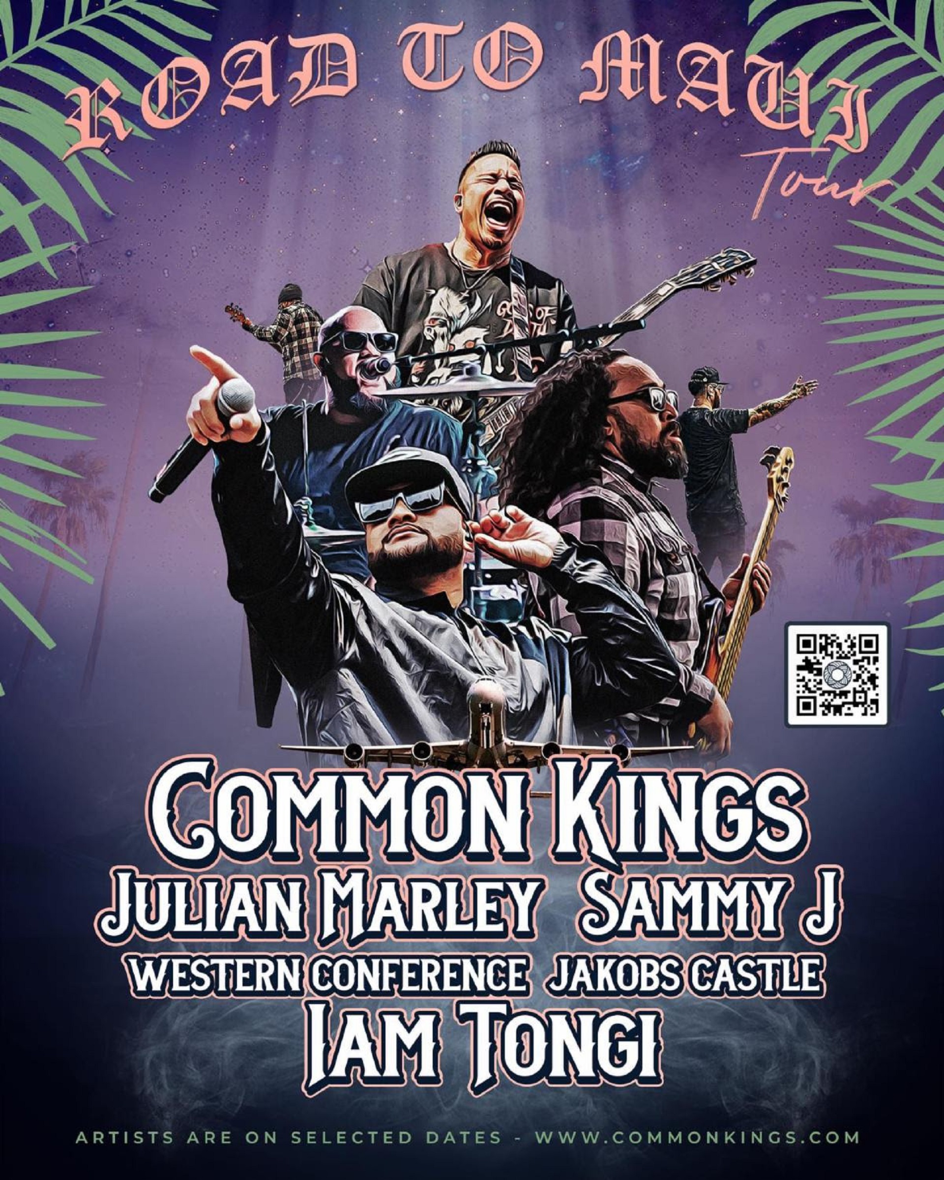 Common Kings Announces Fall Tour Renamed to “Road to Maui Tour” Plus Julian Marley and Sammy Johnson to Join for Select Dates