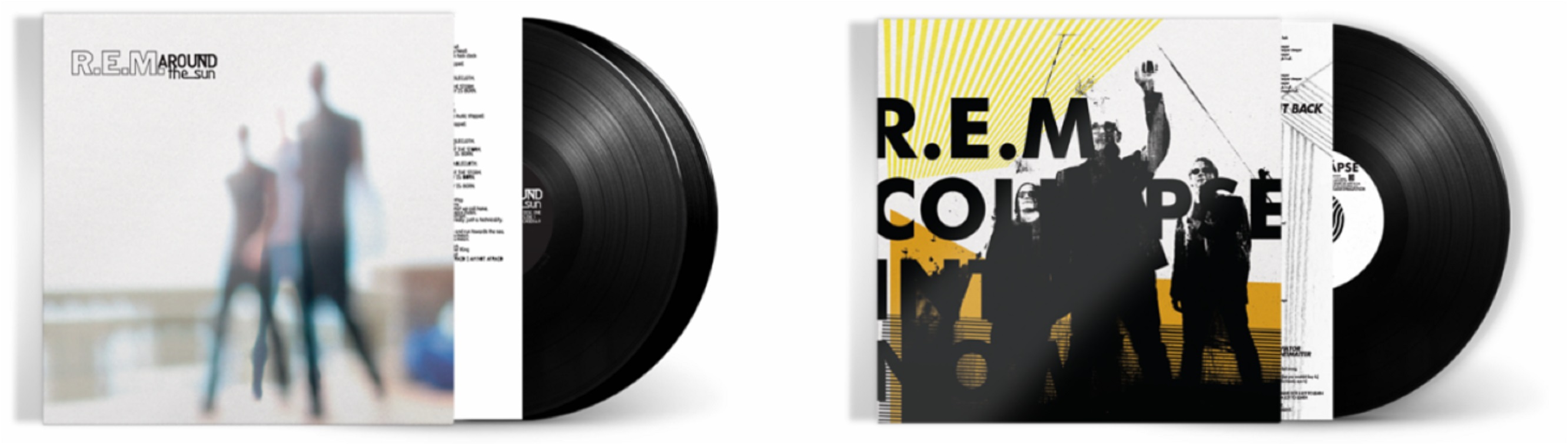 R.E.M.’s long out-of-print albums 'Around the Sun' and 'Collapse into Now' return to vinyl July 14