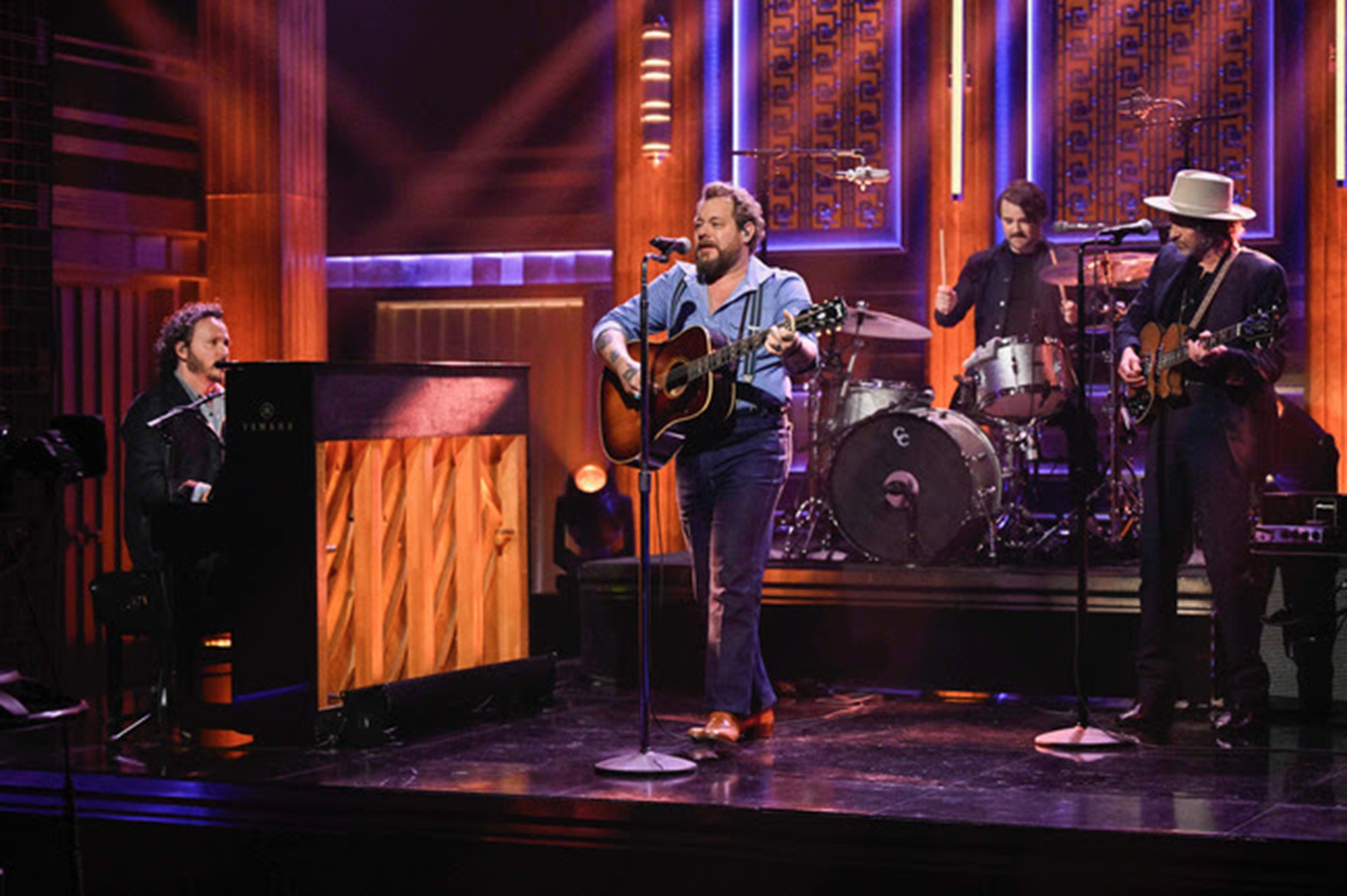 Nathaniel Rateliff & The Night Sweats perform "South of Here" on The Tonight Show Starring Jimmy Fallon