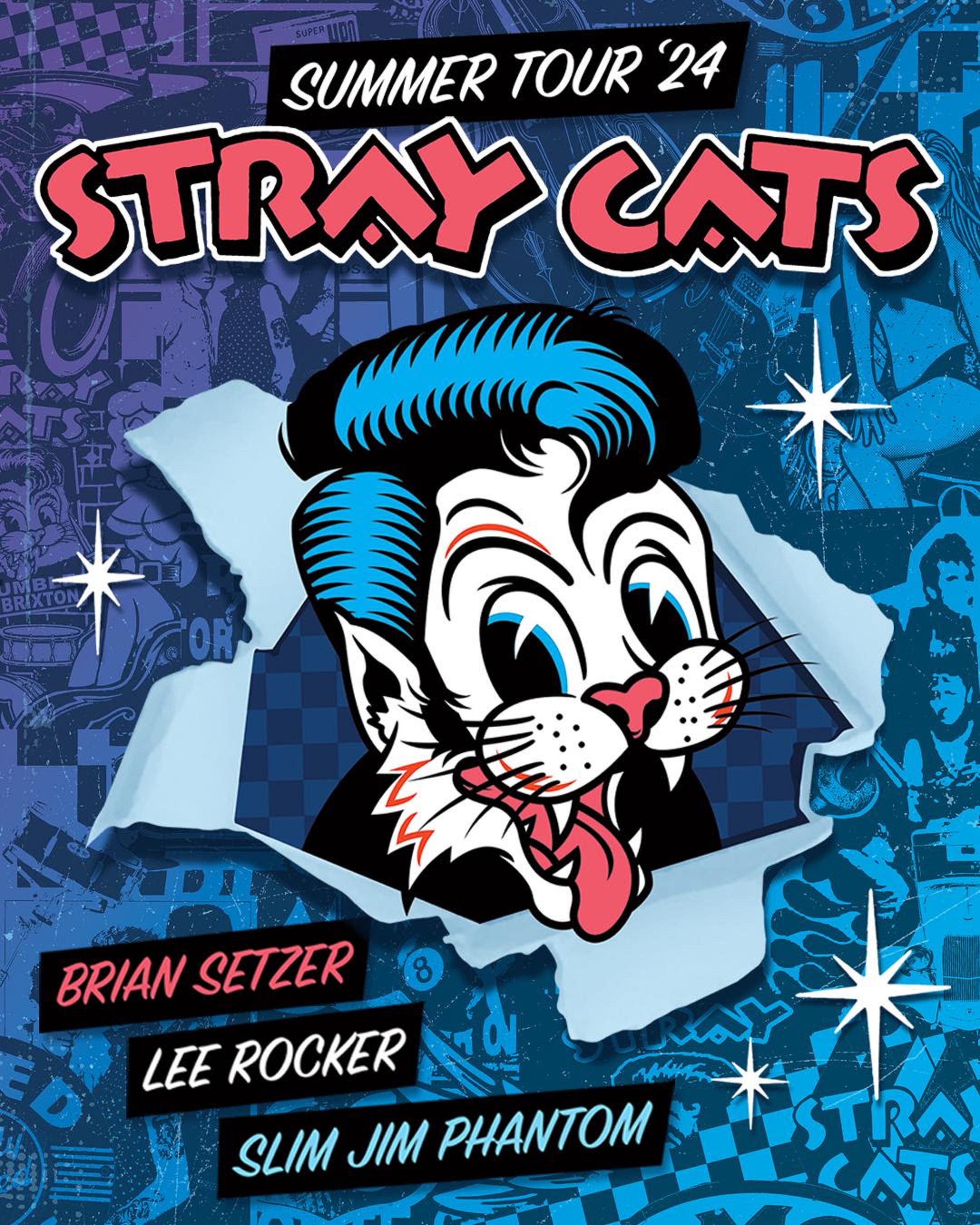 STRAY CATS Announce Summer 2024 Tour