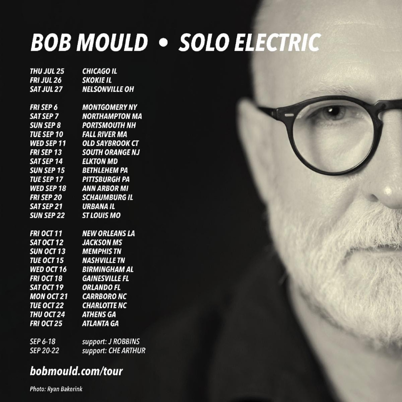Bob Mould Announces Solo Fall Tour Dates