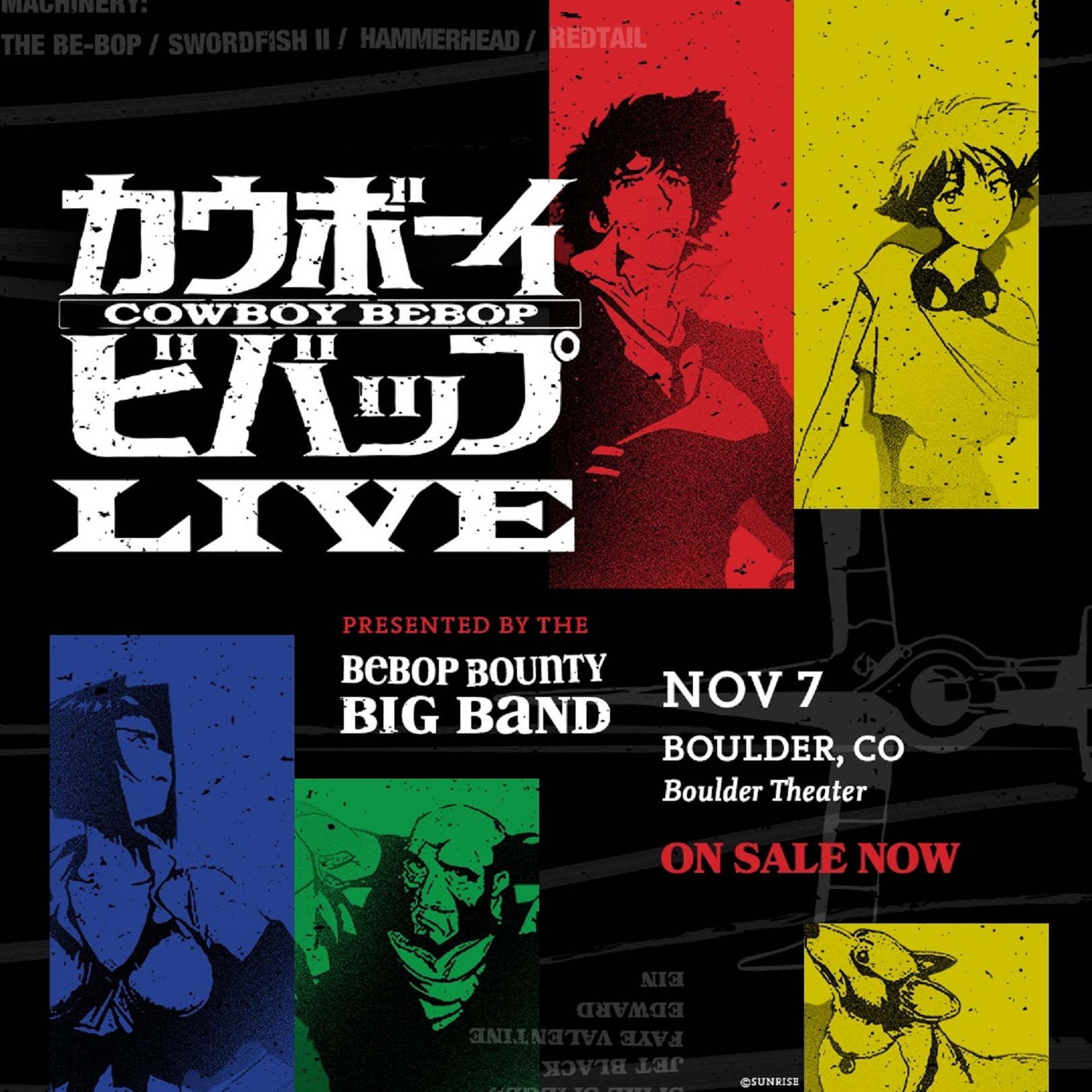 3, 2, 1, Let’s Jam! The Bebop Bounty Big Band Brings High-Octane Jazz and Storytelling to Boulder Theater with Cowboy Bebop LIVE