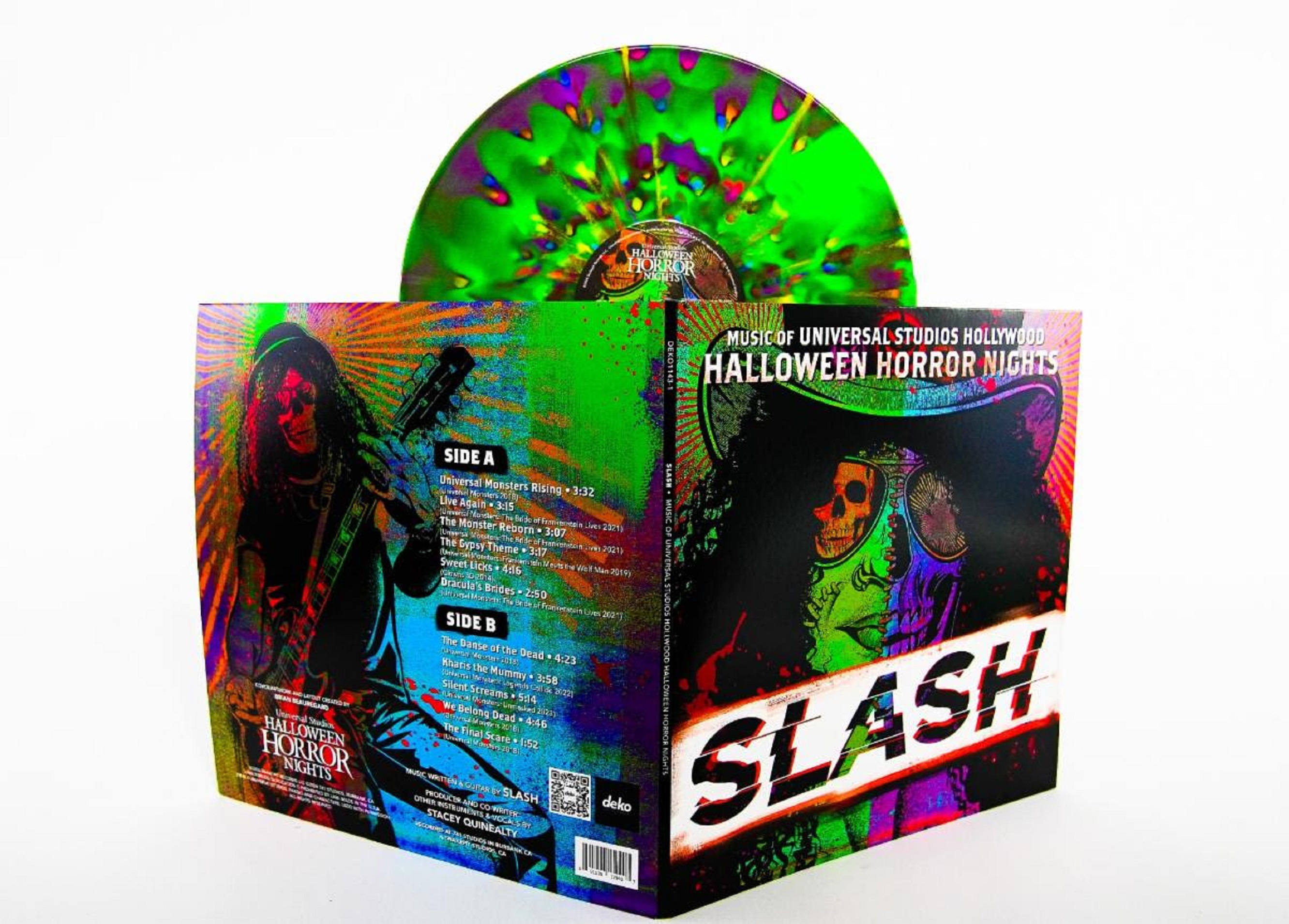 SLASH ‘Music Of Universal Studios Hollywood – Halloween Horror Nights,' Limited Edition 11-Song, Vinyl-Only Soundtrack Available Now