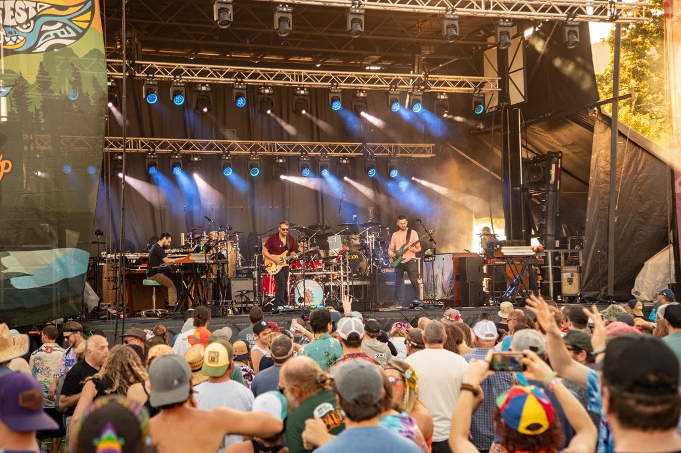 Spafford Bust Out Scissor Sisters Cover at Adirondack Independent Music Festival