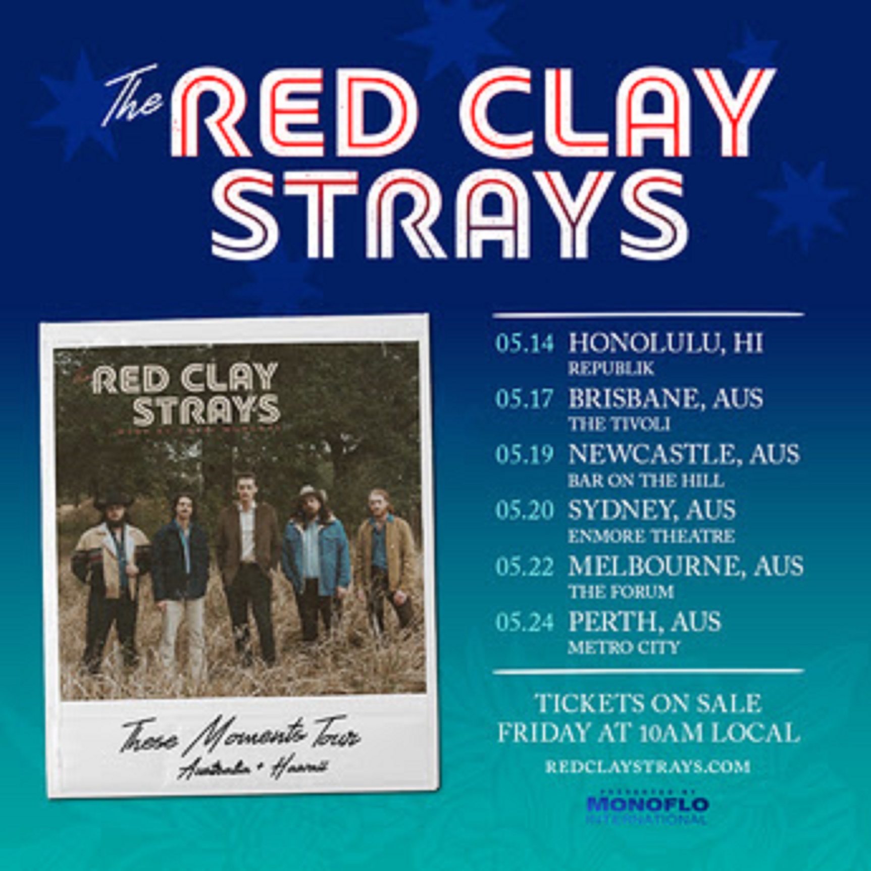 The Red Clay Strays confirm 2025 headline tour in Australia and Hawaii