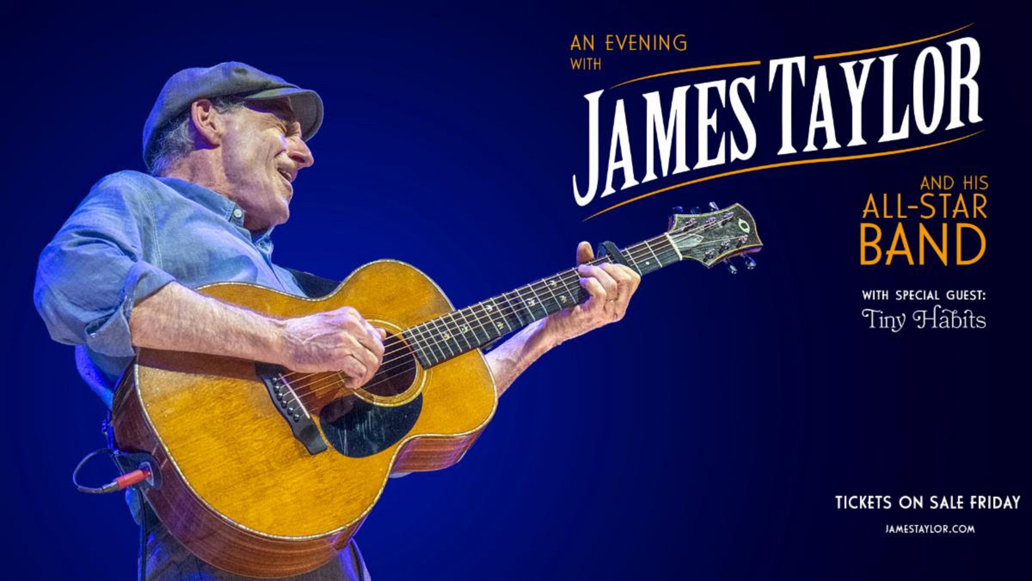 JAMES TAYLOR & HIS ALL-STAR BAND ANNOUNCE 2025 SUMMER TOUR