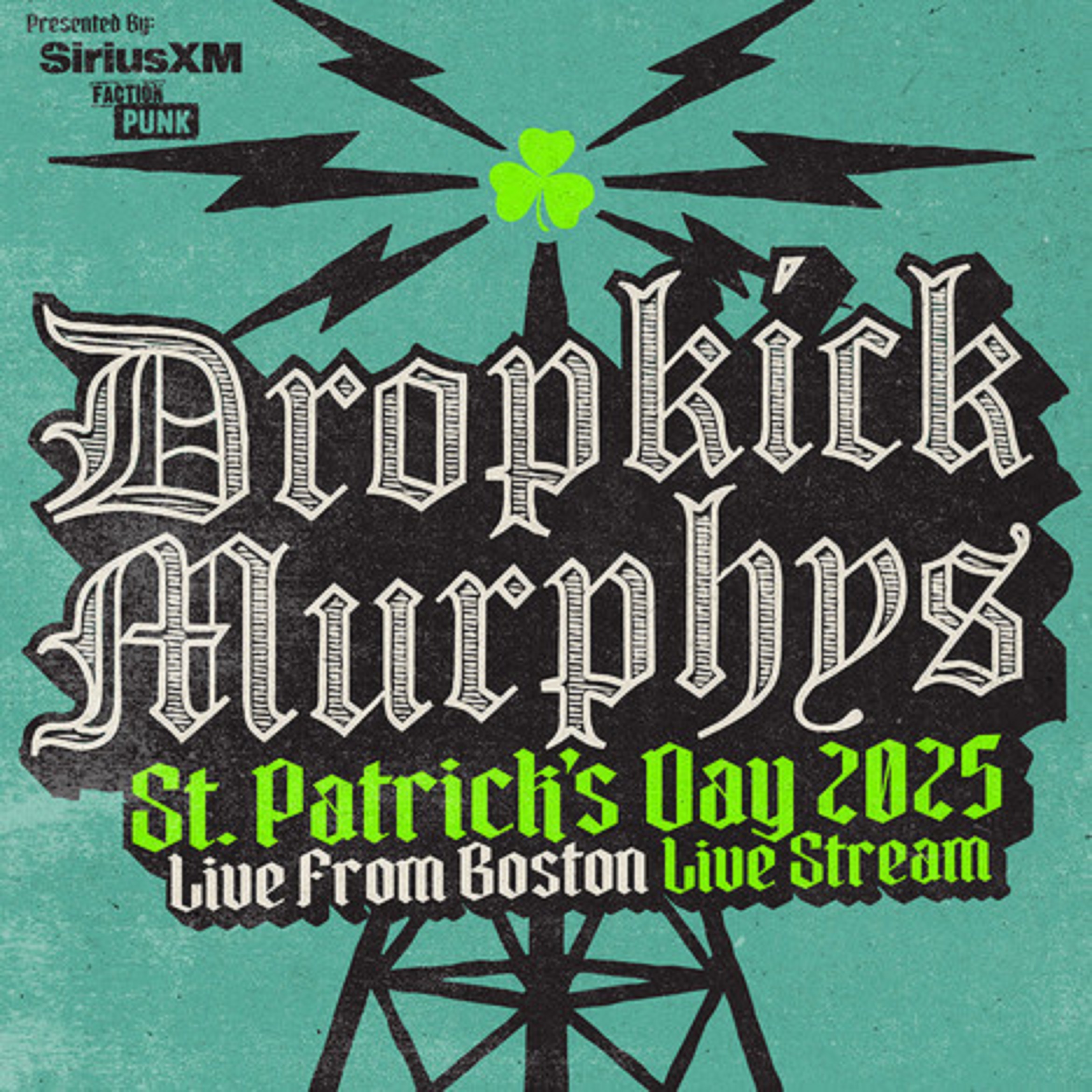 ‘Dropkick Murphys St. Patrick's Day 2025 Live From Boston’ Live Stream Set For Monday, March 17 At 9pm Eastern / 6pm Pacific