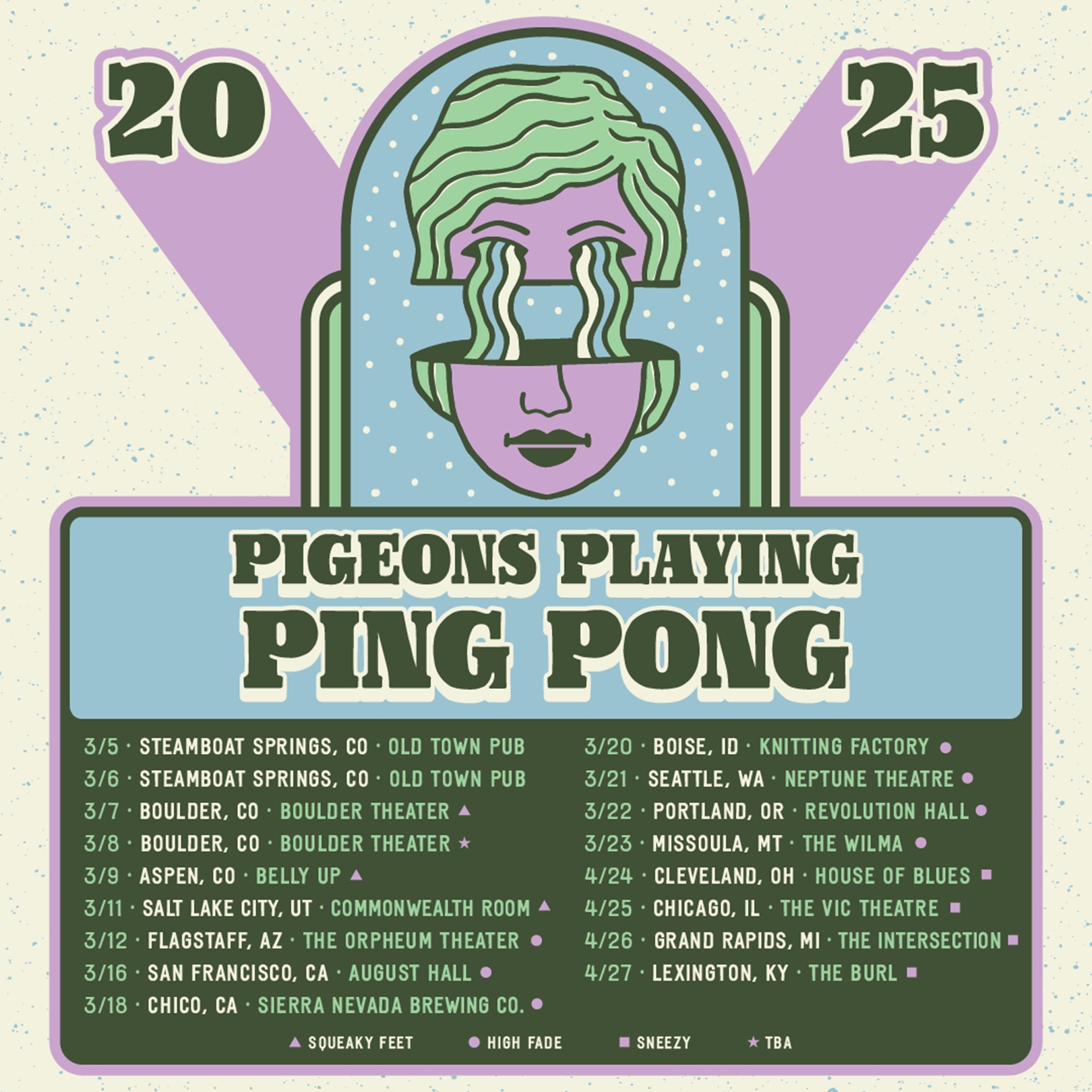 Pigeons Playing Ping Pong Announces 2025 Tour Dates