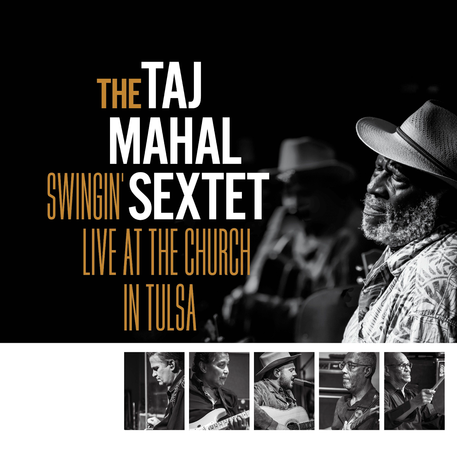Taj Mahal "Swingin' Live at the Church in Tulsa" new album out now via Lightning Rod Records featuring new live recording of classic 'Corrina'